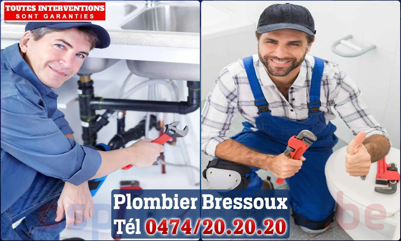 SOS Plomberie - Plombier Bressoux pour installation et
                    réparation