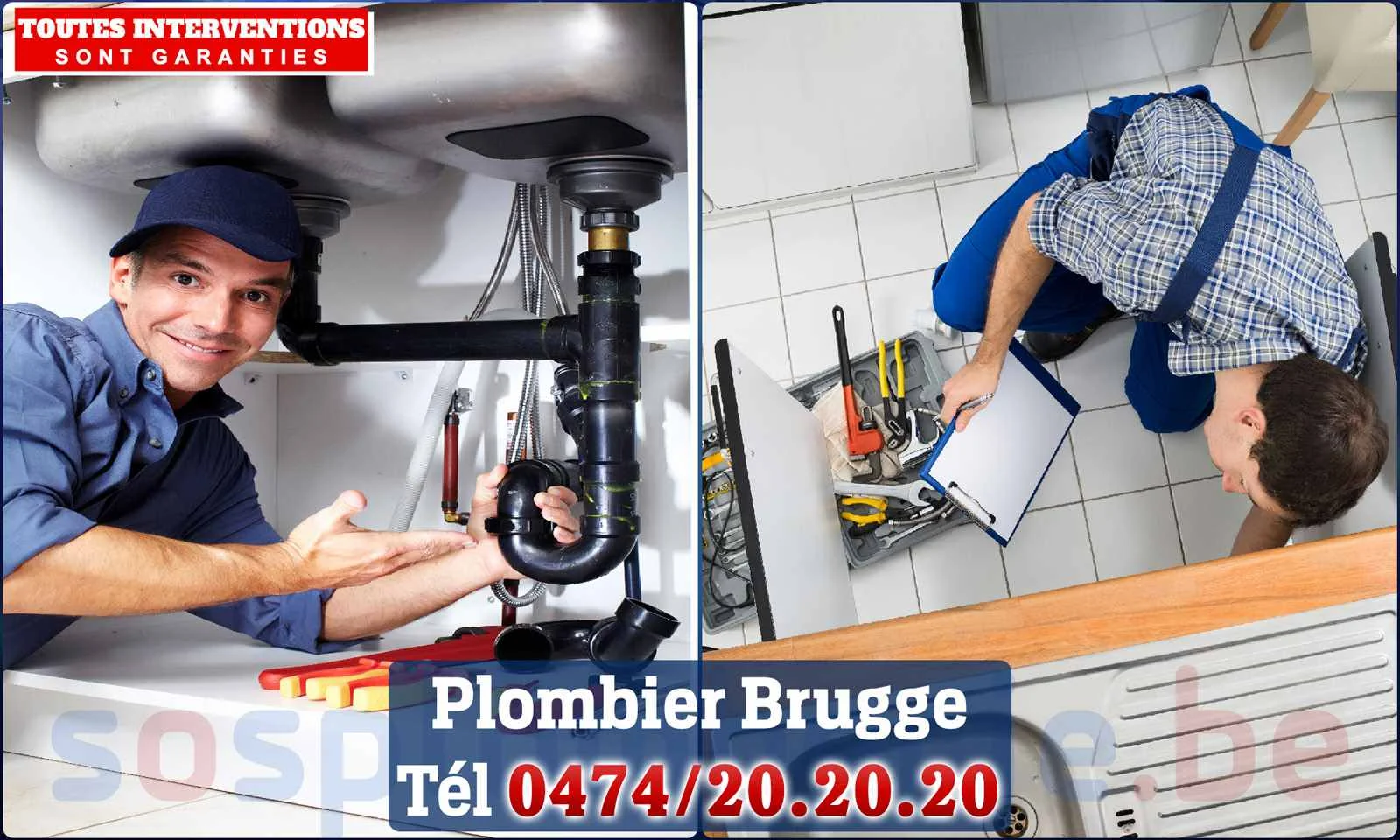 SOS Plomberie - Plombier Brugge pour installation et réparation