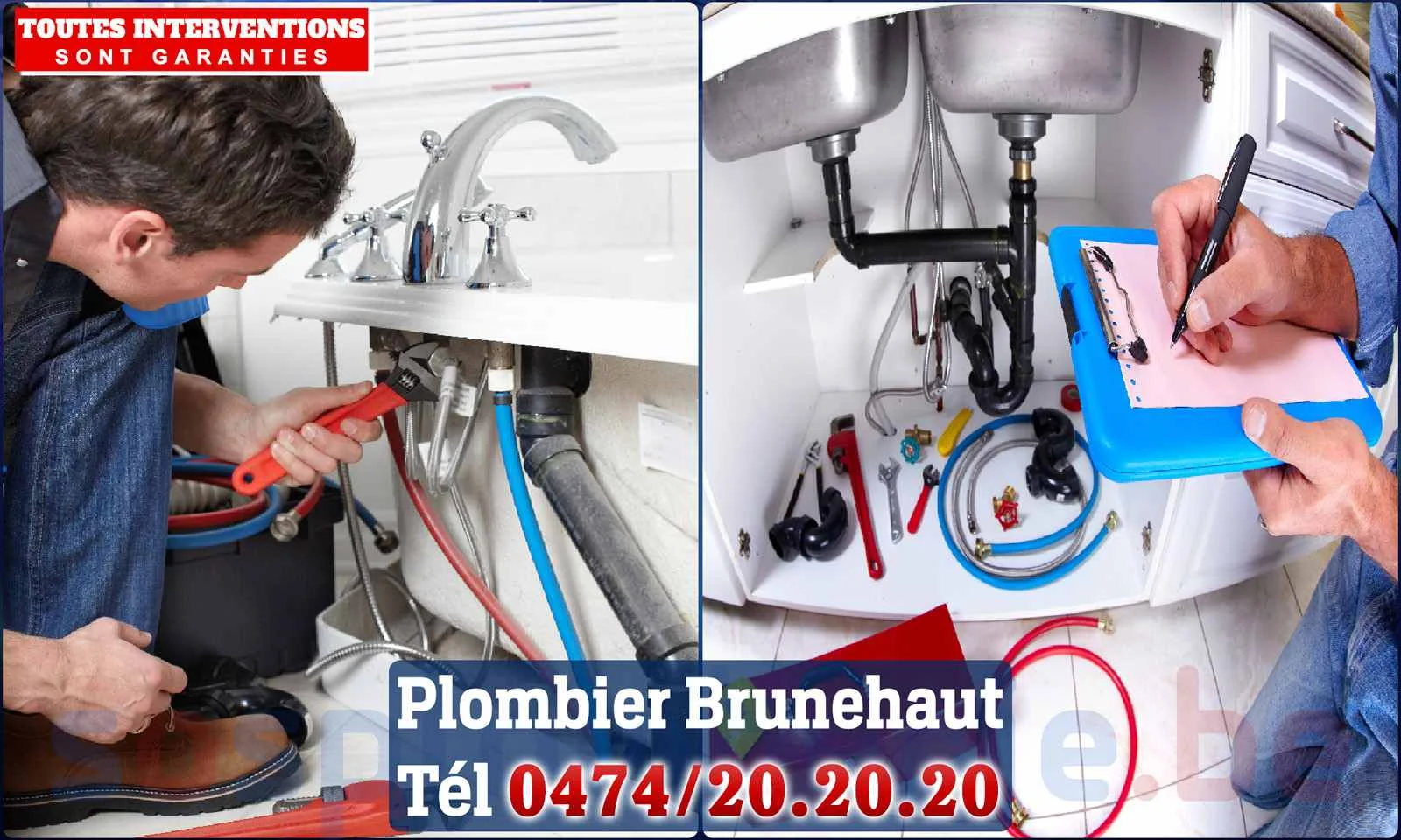 SOS Plomberie - Plombier Brunehaut pour installation et réparation