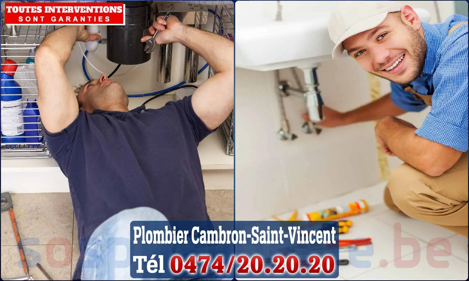 SOS Plomberie - Plombier Cambron-Saint-Vincent pour installation et
                    réparation