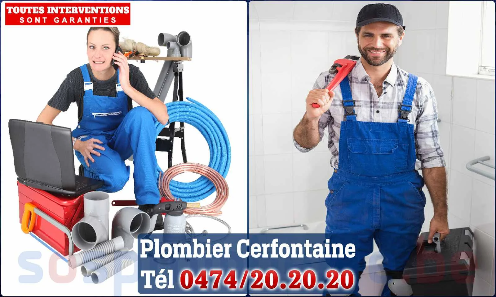 SOS Plomberie - Plombier Cerfontaine pour installation et réparation