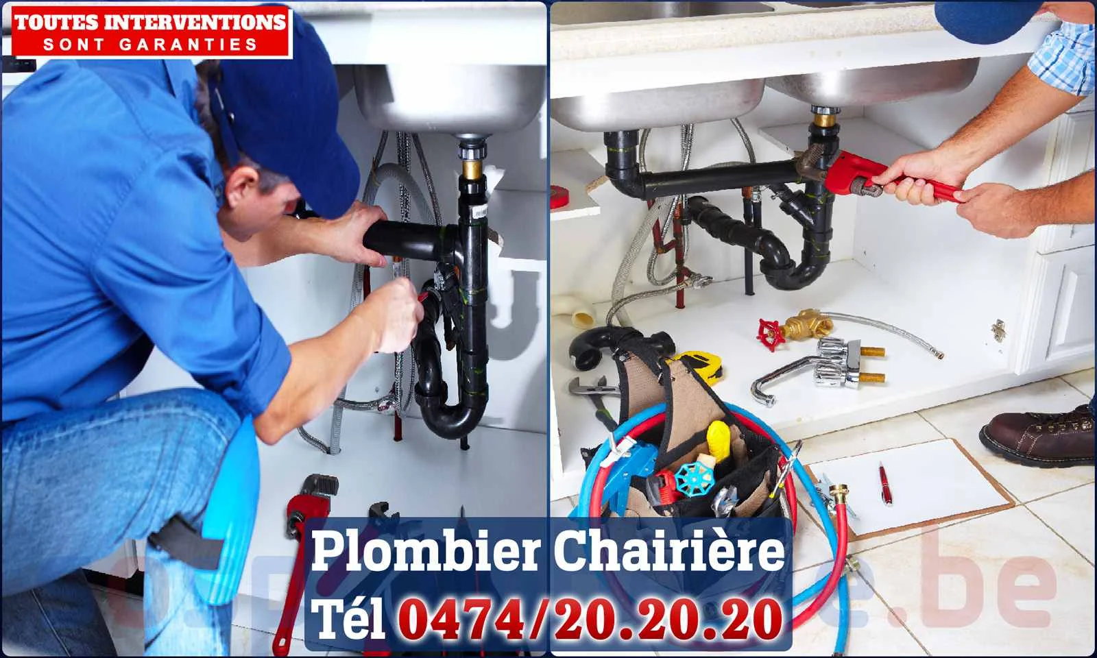 SOS Plomberie - Plombier Chairière pour installation et
                    réparation