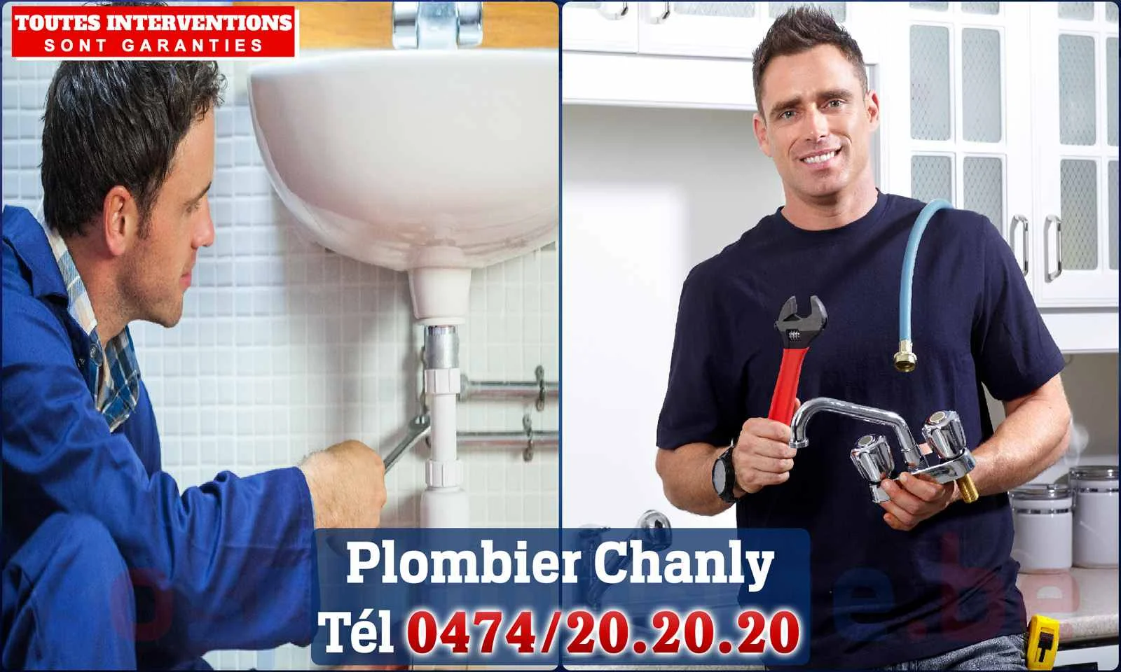 SOS Plomberie - Plombier Chanly pour installation et
                    réparation