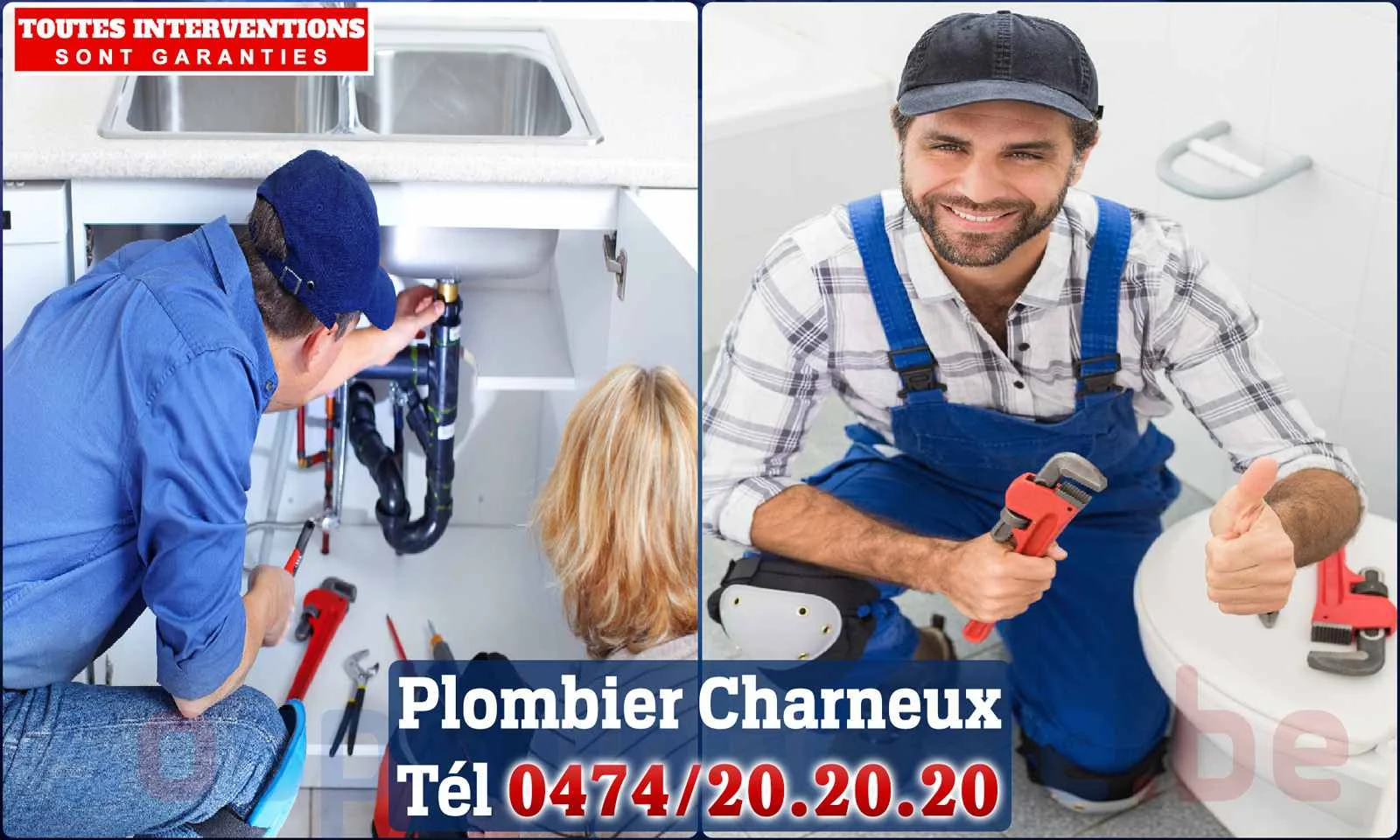 SOS Plomberie - Plombier Charneux pour installation et
                    réparation