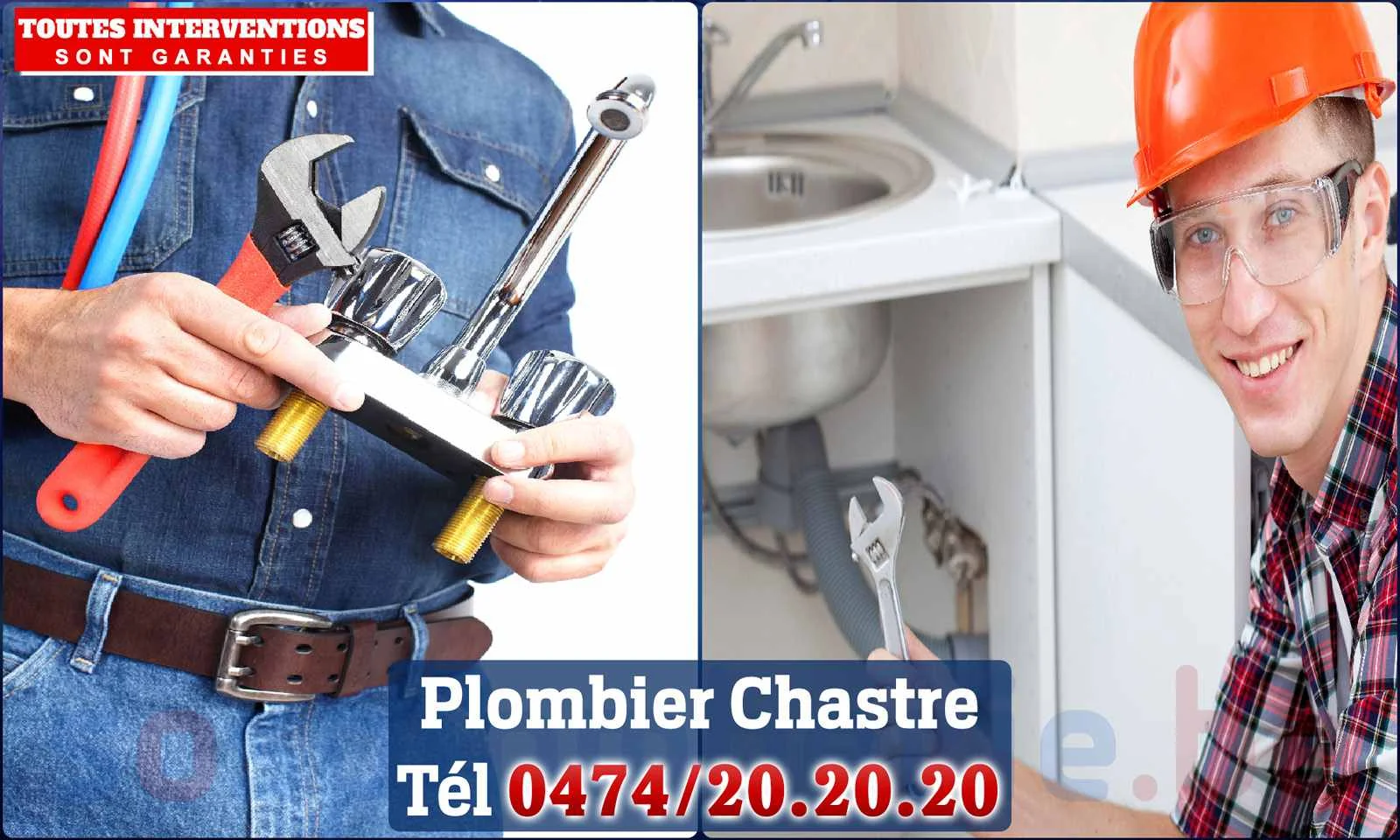SOS Plomberie - Plombier Chastre pour installation et réparation