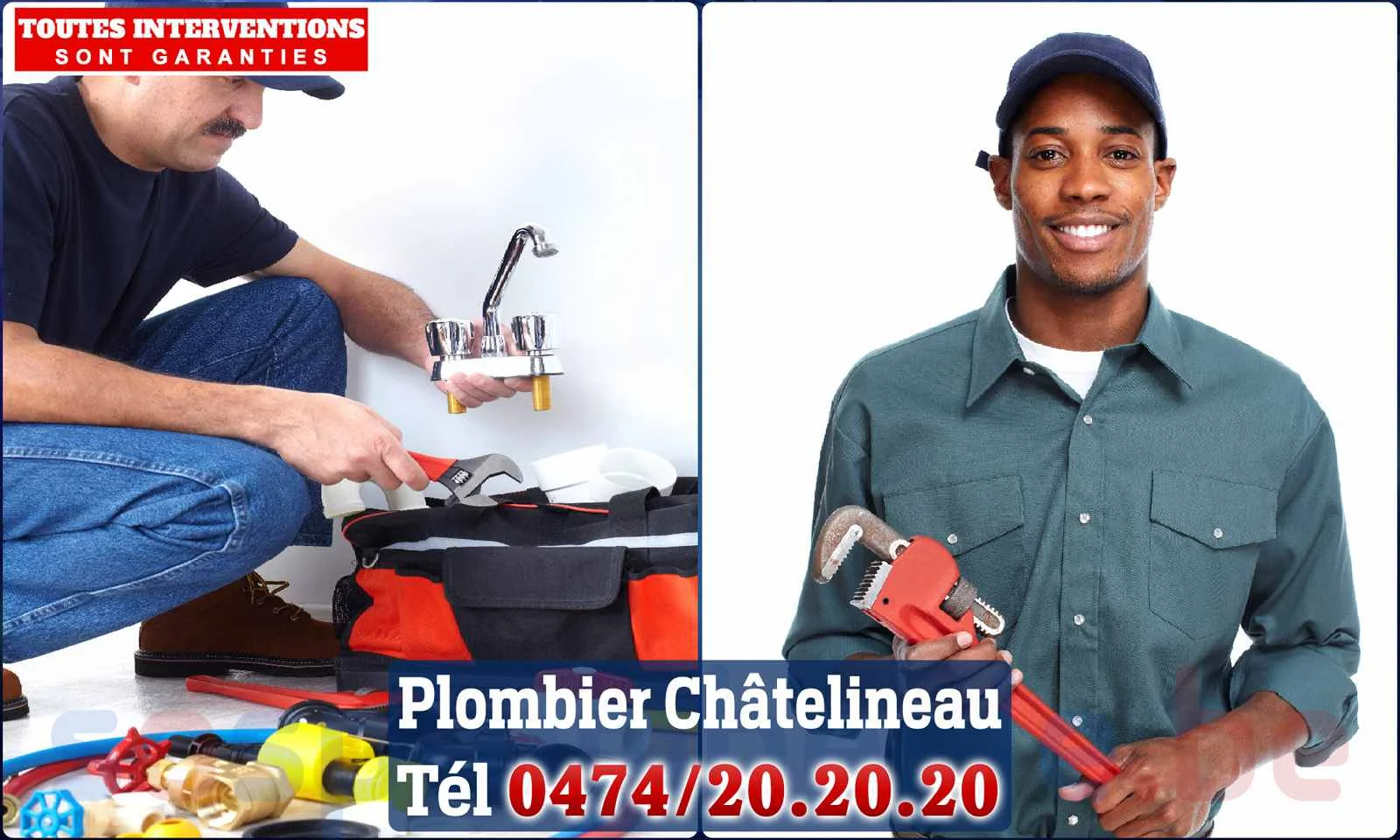 SOS Plomberie - Plombier Châtelineau pour installation et
                    réparation