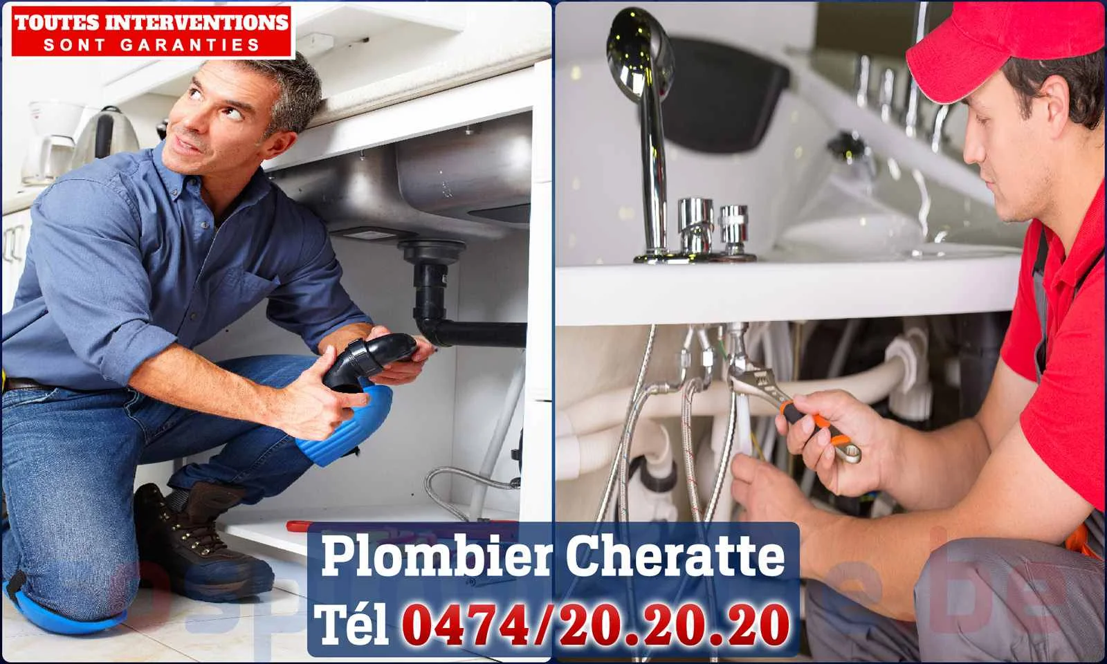 SOS Plomberie - Plombier Cheratte pour installation et
                    réparation