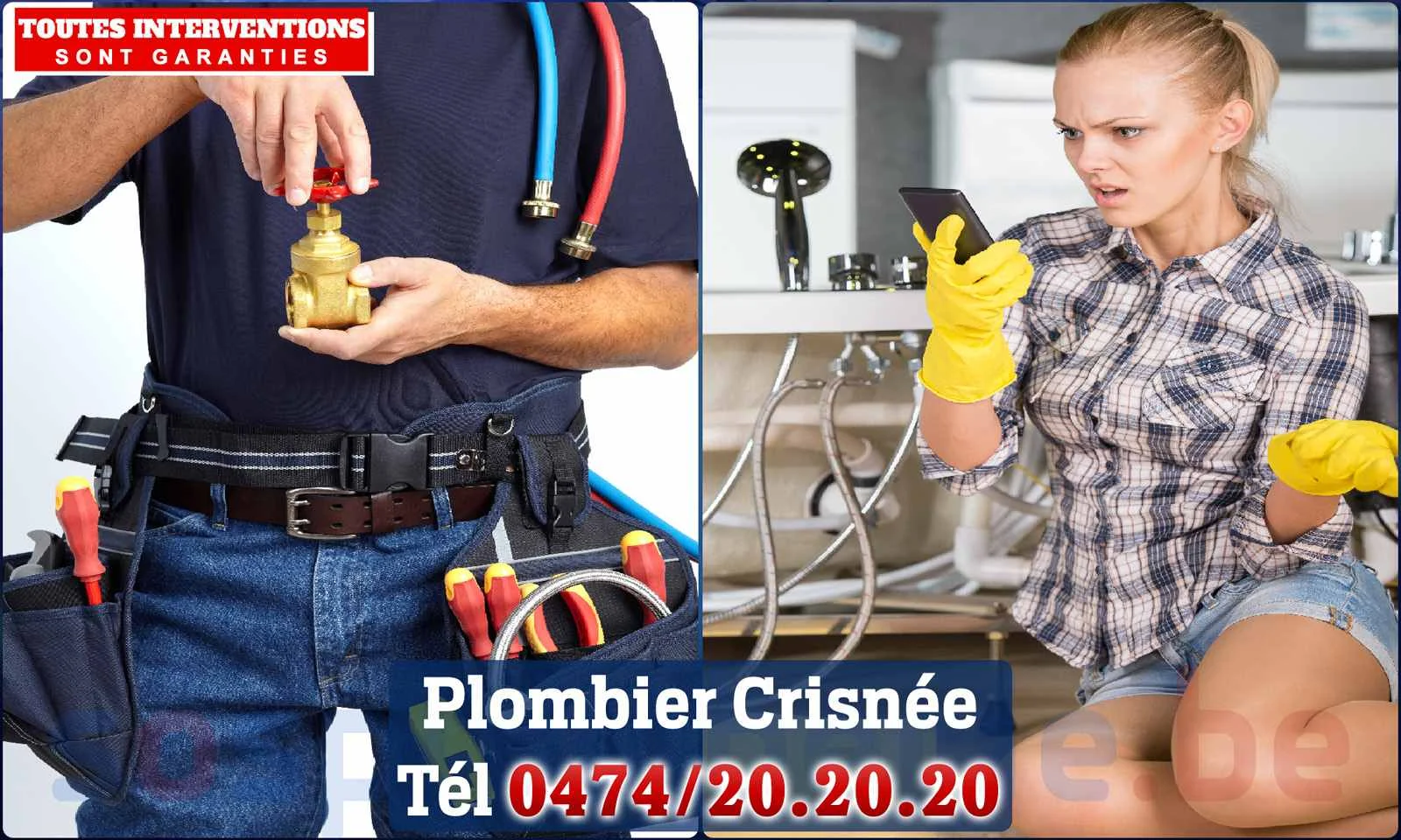 SOS Plomberie - Plombier Crisnée pour installation et réparation