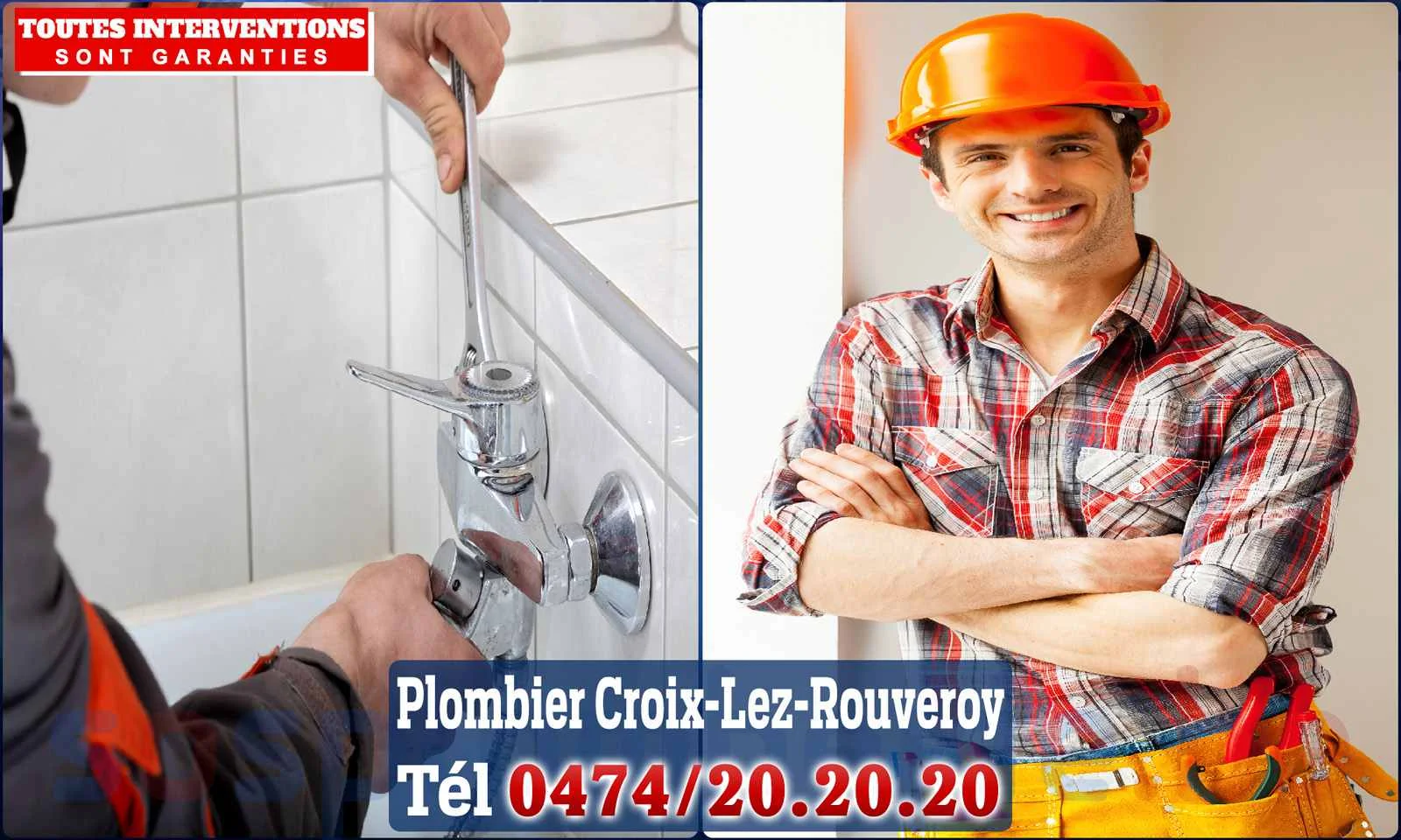 SOS Plomberie - Plombier Croix-lez-Rouveroy pour installation et
                    réparation