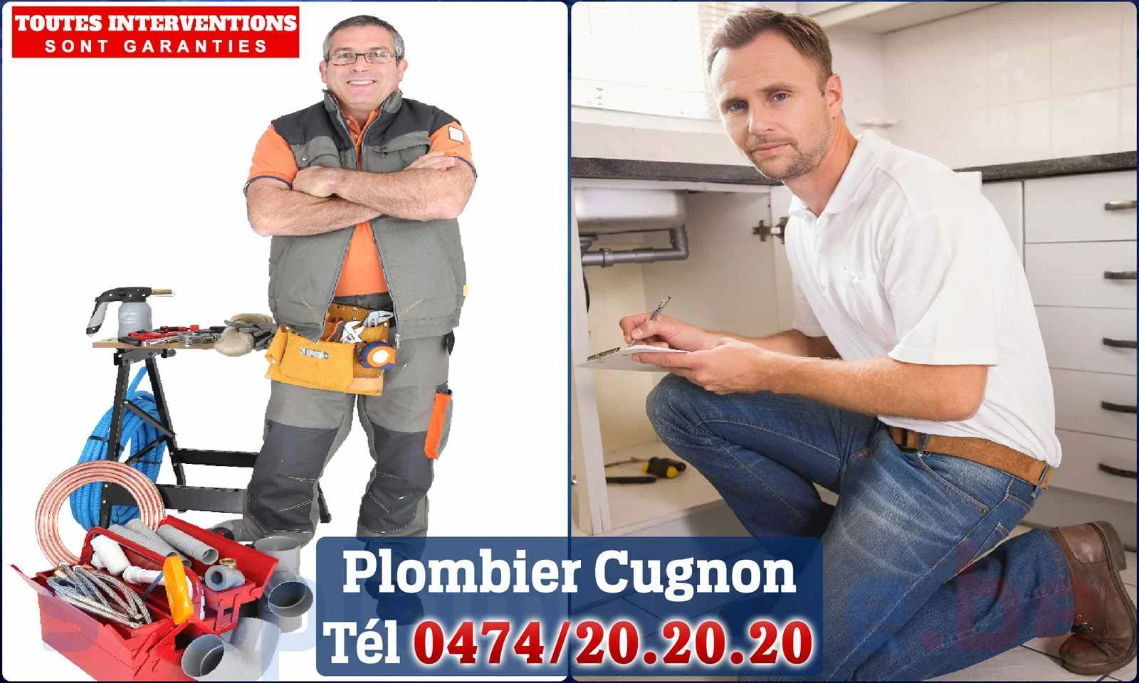 SOS Plomberie - Plombier Cugnon pour installation et
                    réparation