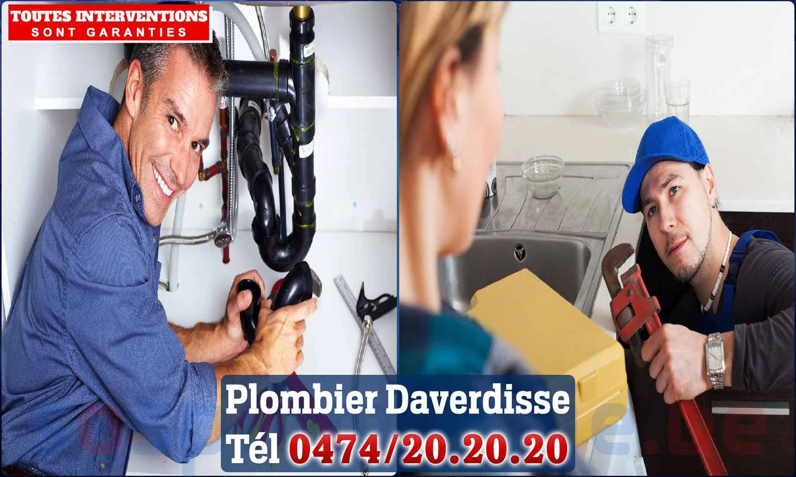 SOS Plomberie - Plombier Daverdisse pour installation et réparation