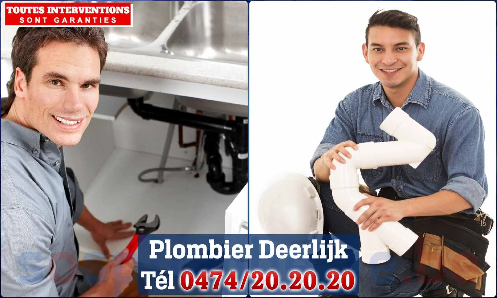 SOS Plomberie - Plombier Deerlijk pour installation et réparation