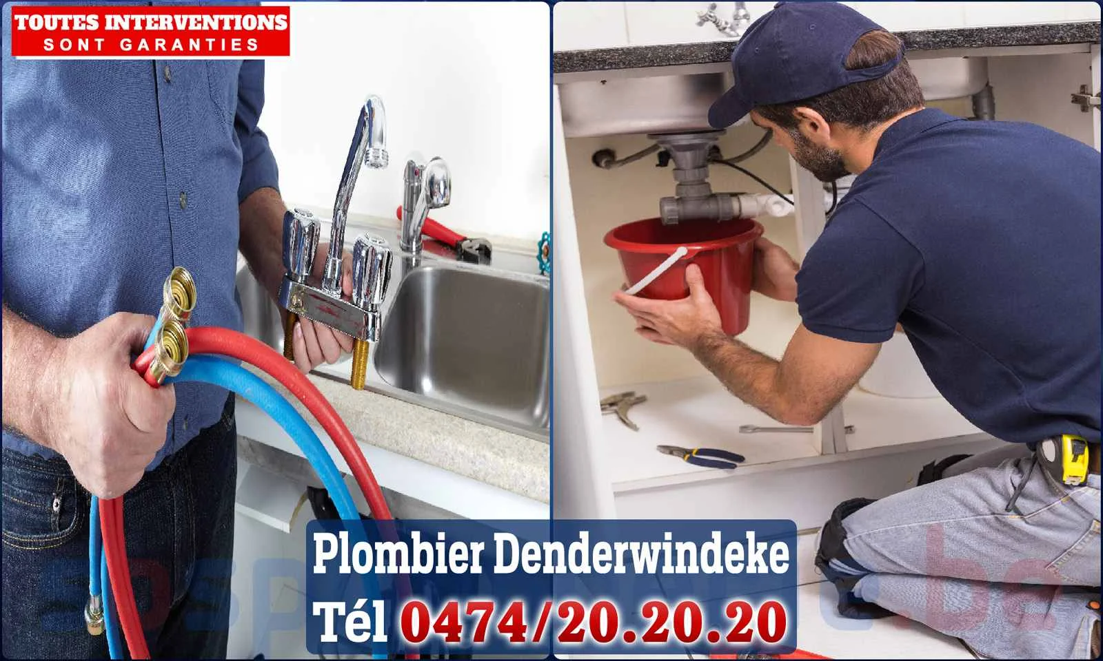 SOS Plomberie - Plombier Denderwindeke pour installation et
                    réparation