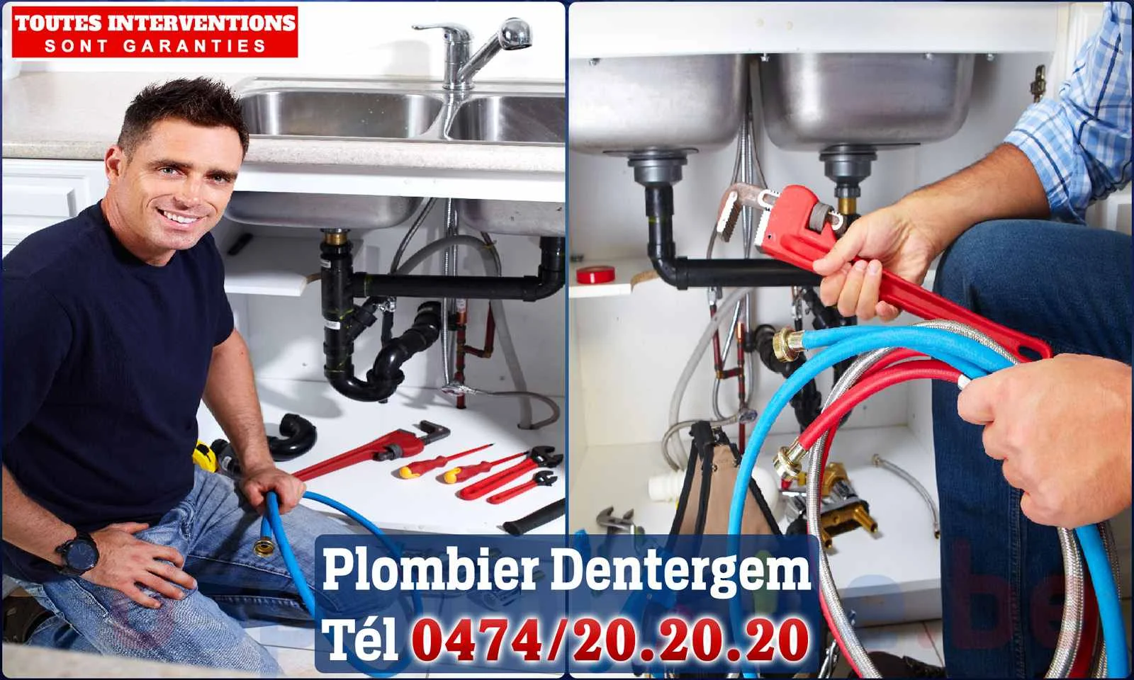 SOS Plomberie - Plombier Dentergem pour installation et réparation