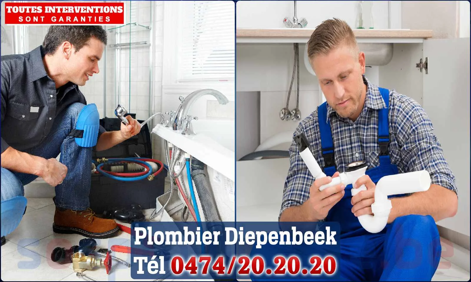 SOS Plomberie - Plombier Diepenbeek pour installation et réparation