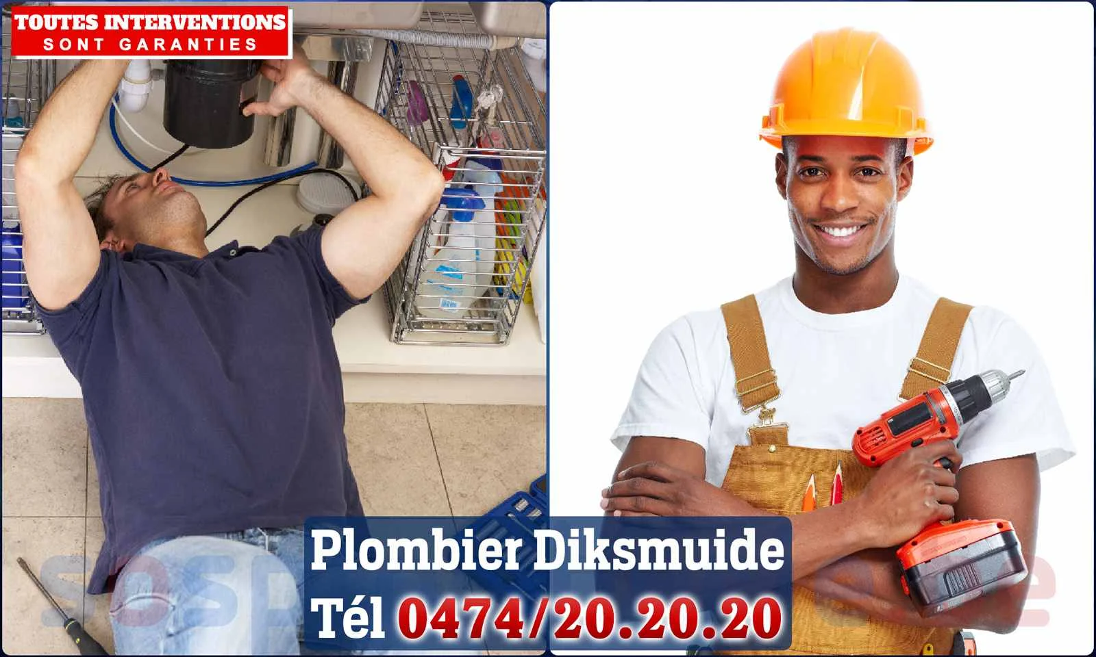 SOS Plomberie - Plombier Diksmuide pour installation et réparation