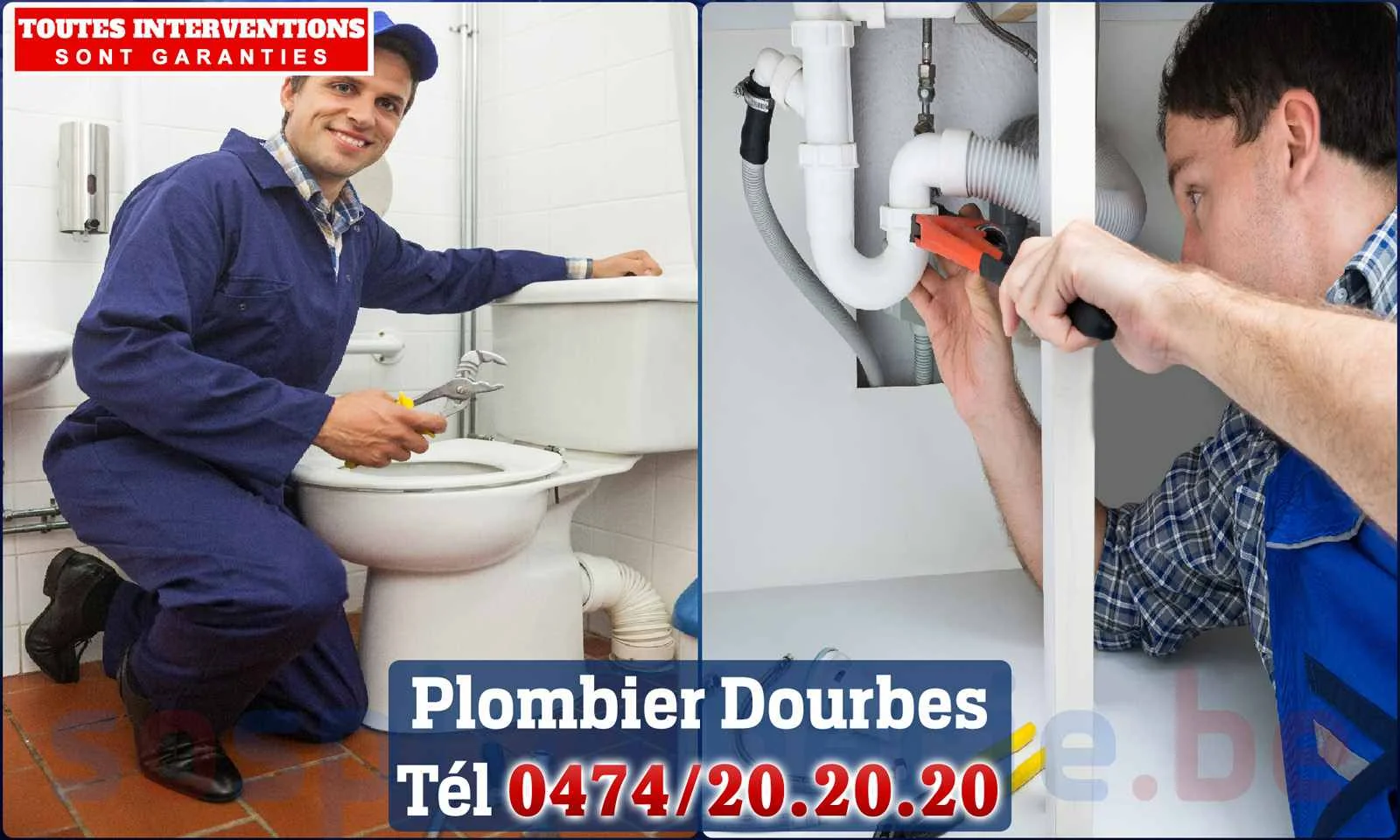 SOS Plomberie - Plombier Dourbes pour installation et
                    réparation