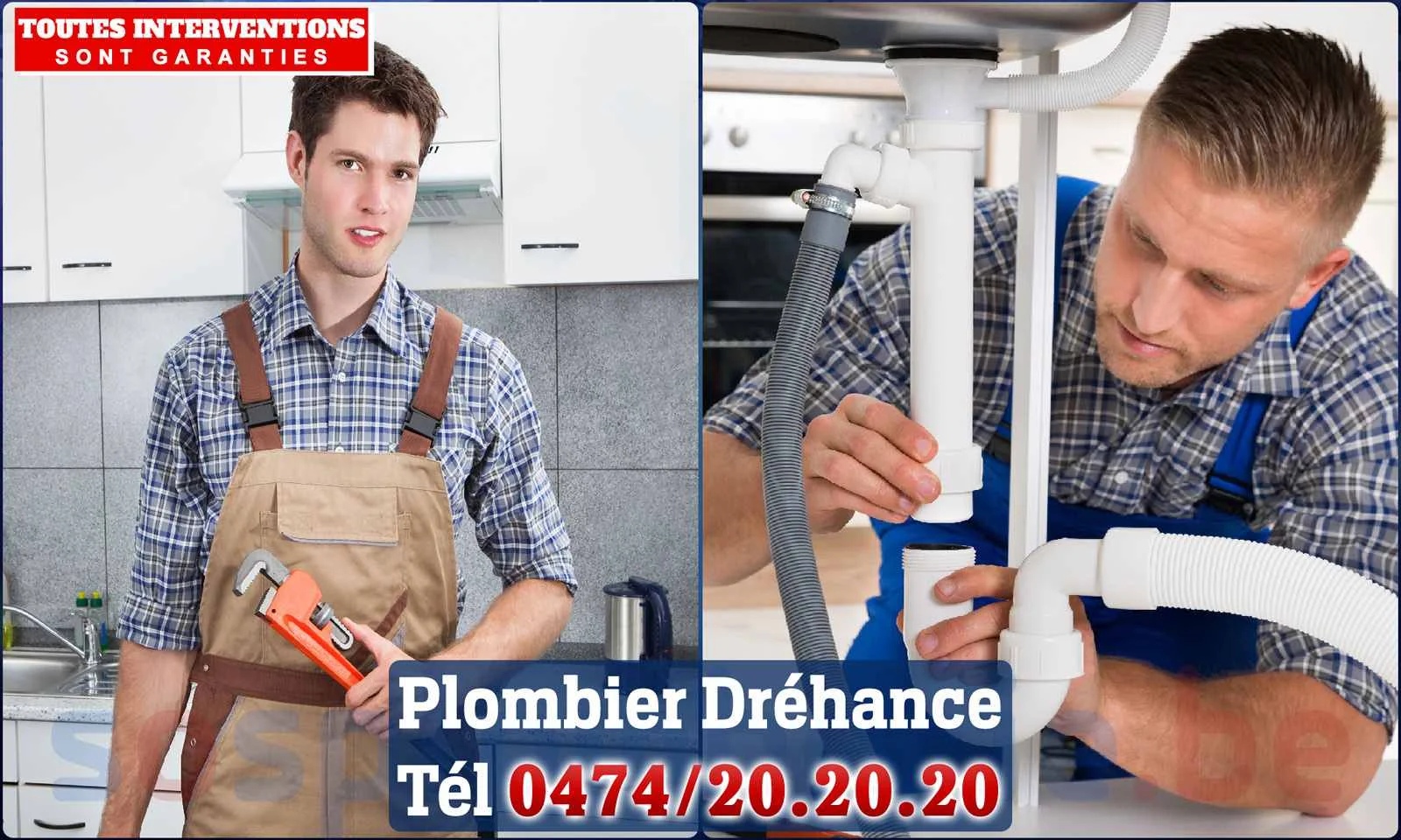 SOS Plomberie - Plombier Dréhance pour installation et
                    réparation