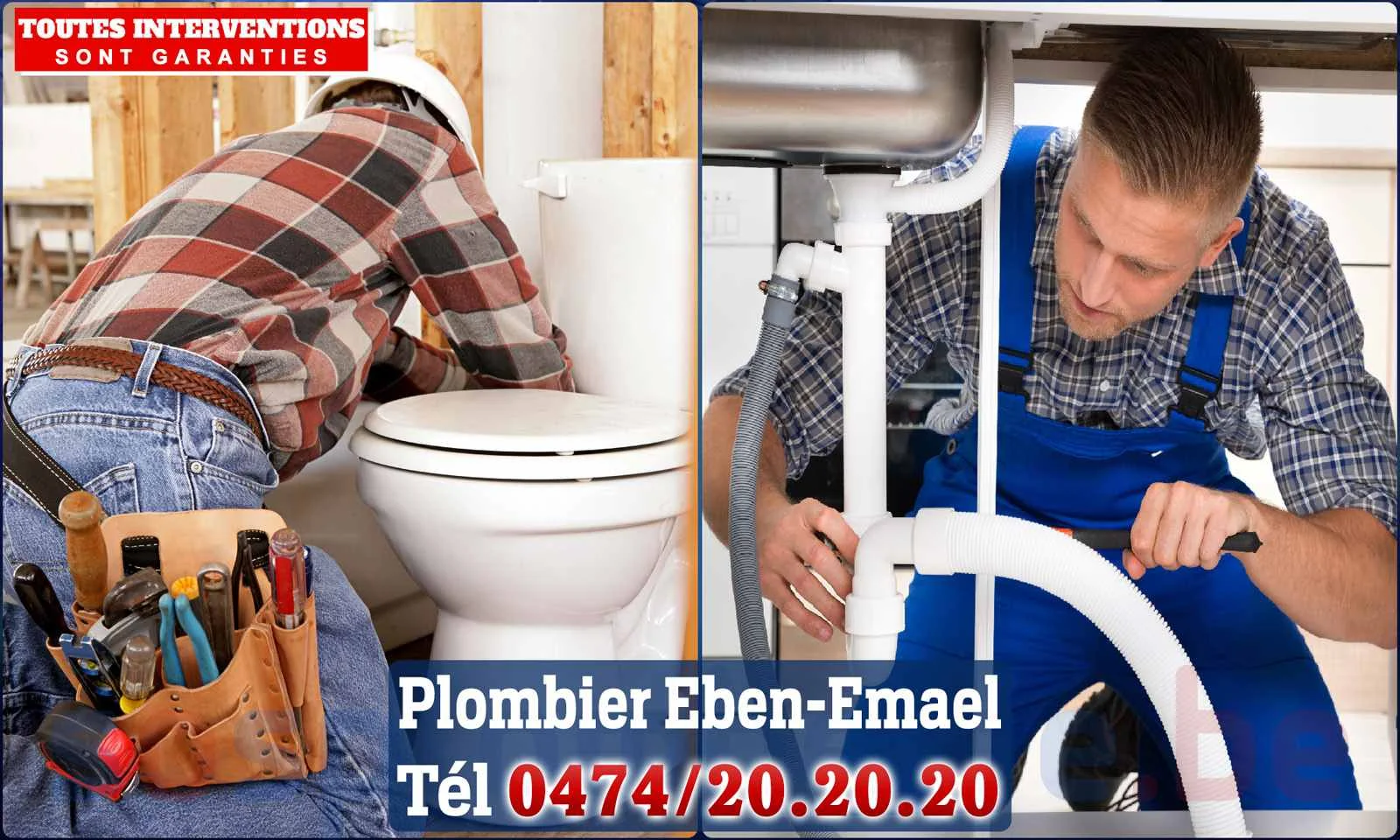 SOS Plomberie - Plombier Ében-Émael pour installation et
                    réparation