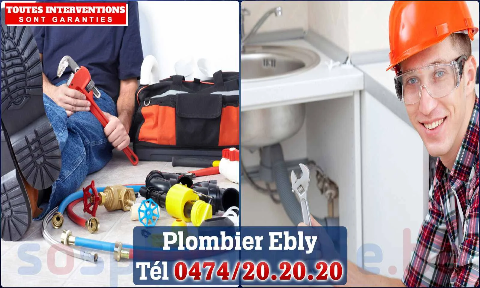 SOS Plomberie - Plombier Ebly pour installation et
                    réparation