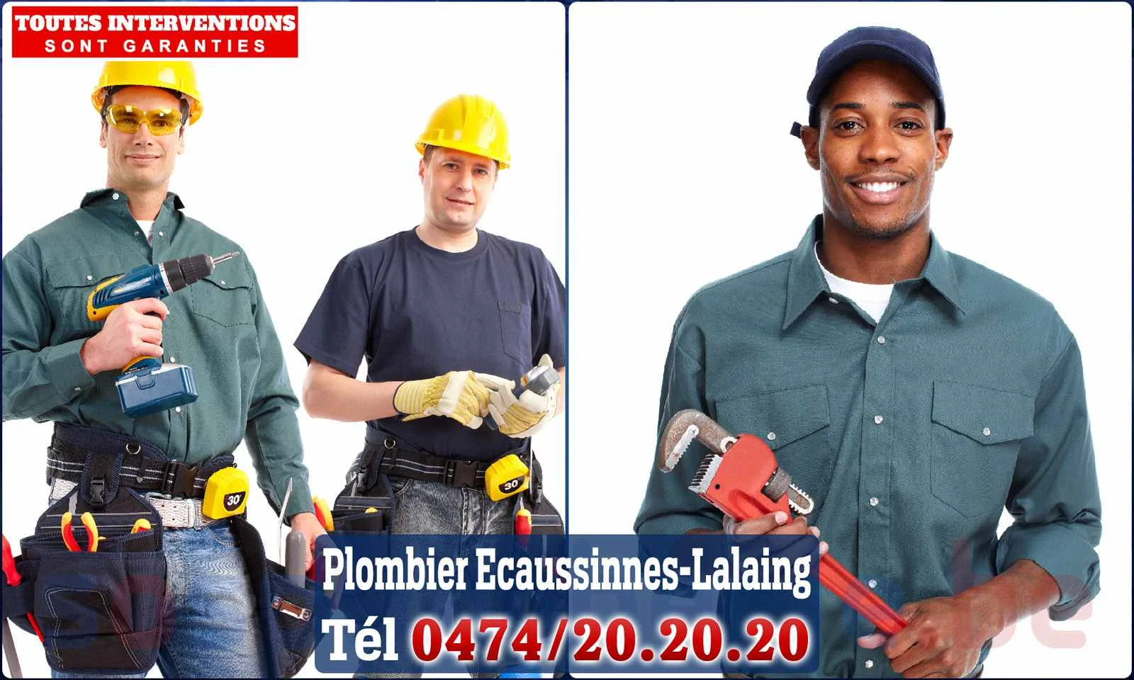 SOS Plomberie - Plombier Écaussinnes-Lalaing pour installation et
                    réparation