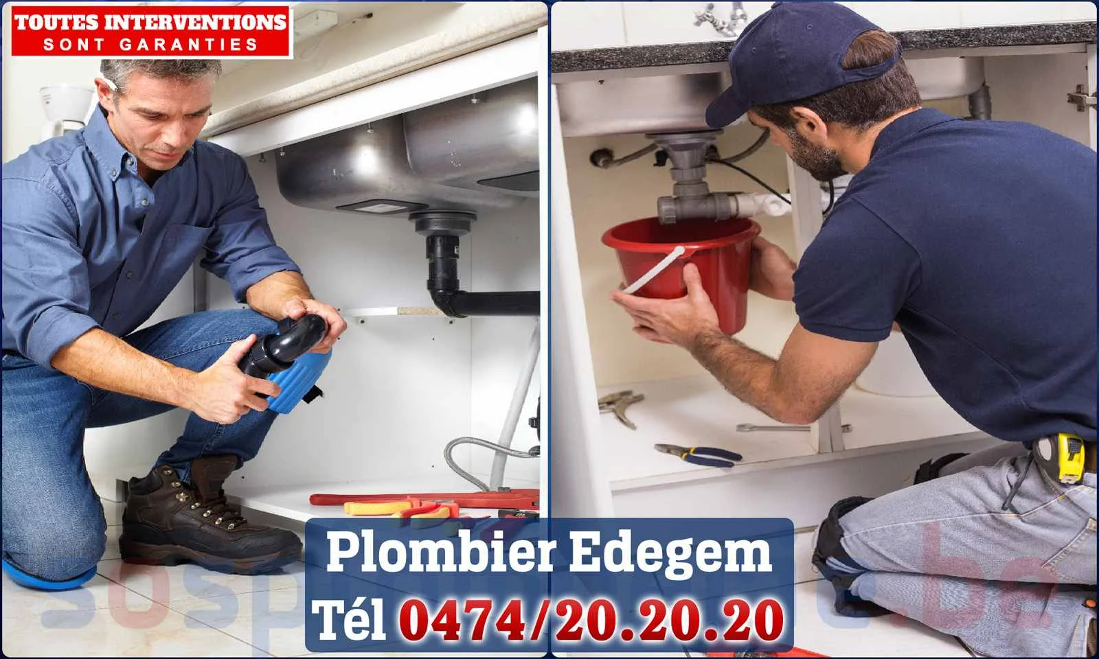 SOS Plomberie - Plombier Edegem pour installation et réparation