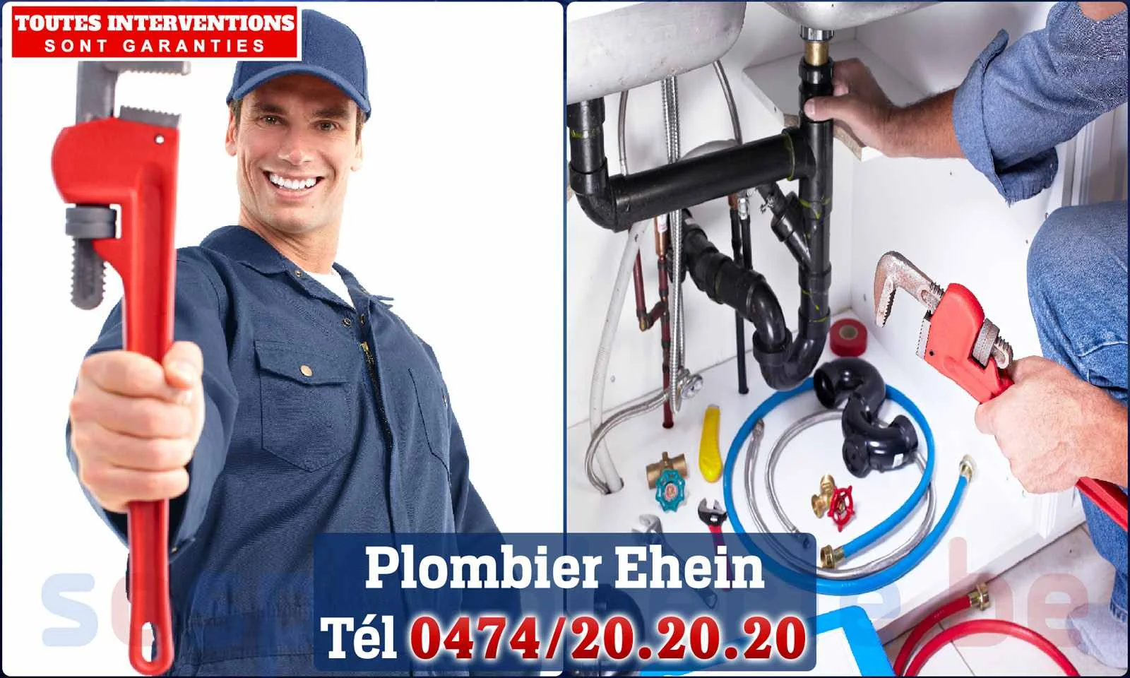 SOS Plomberie - Plombier Éhein pour installation et
                    réparation