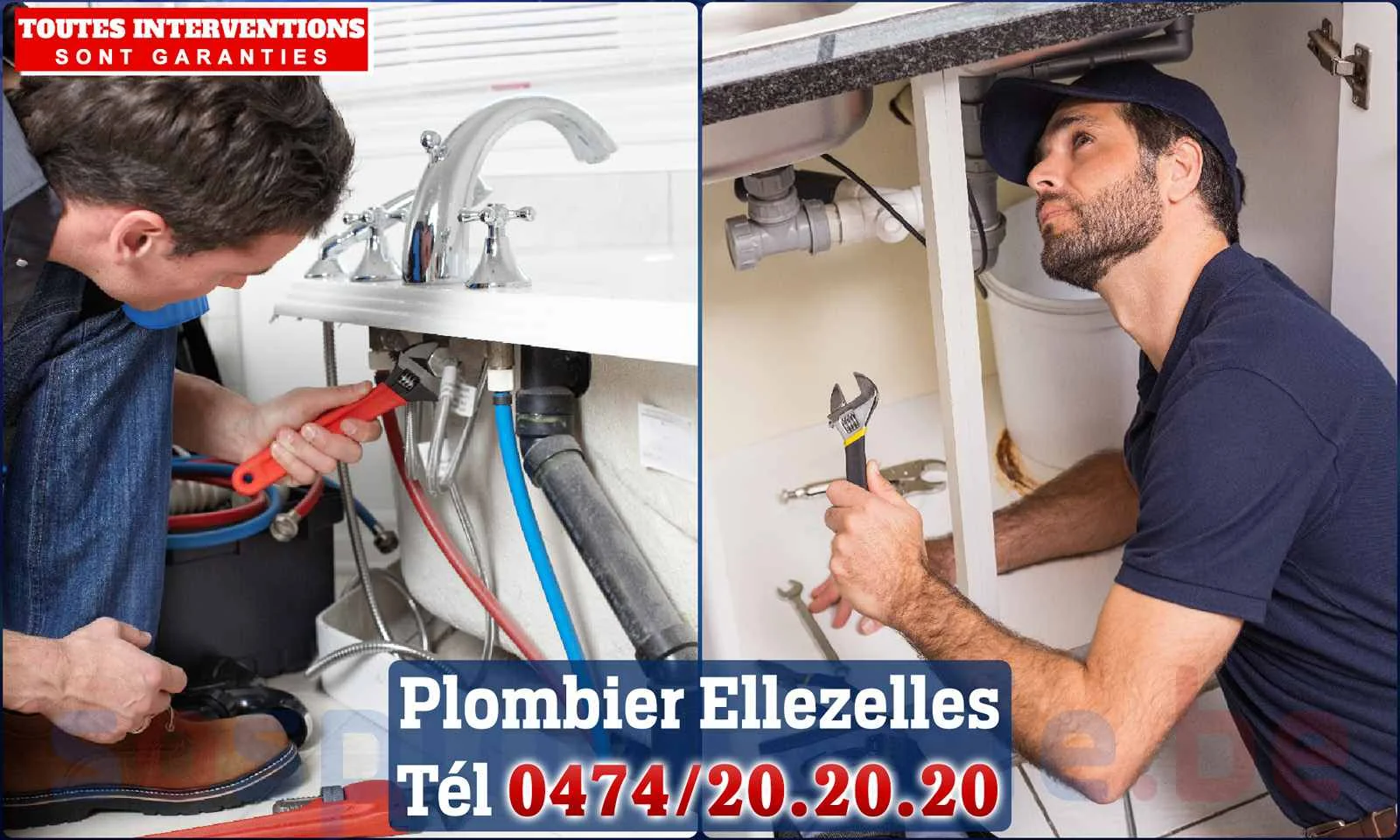 SOS Plomberie - Plombier Ellezelles pour installation et réparation