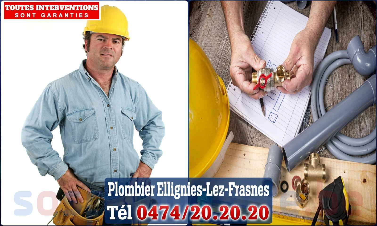 SOS Plomberie - Plombier Ellignies-lez-Frasnes pour installation et
                    réparation