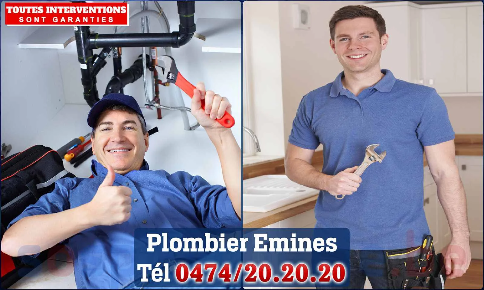 SOS Plomberie - Plombier Émines pour installation et
                    réparation