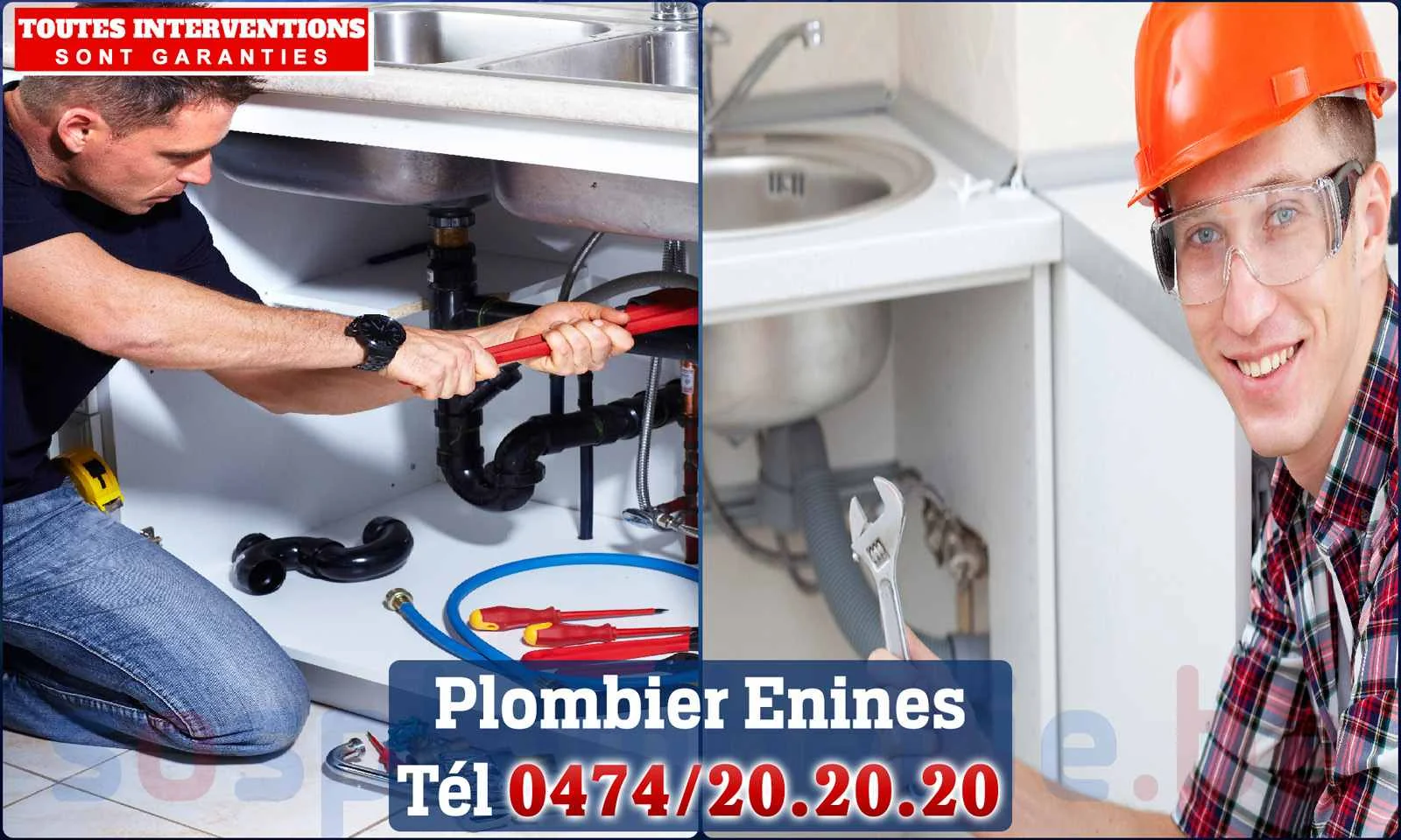 SOS Plomberie - Plombier Enines pour installation et
                    réparation