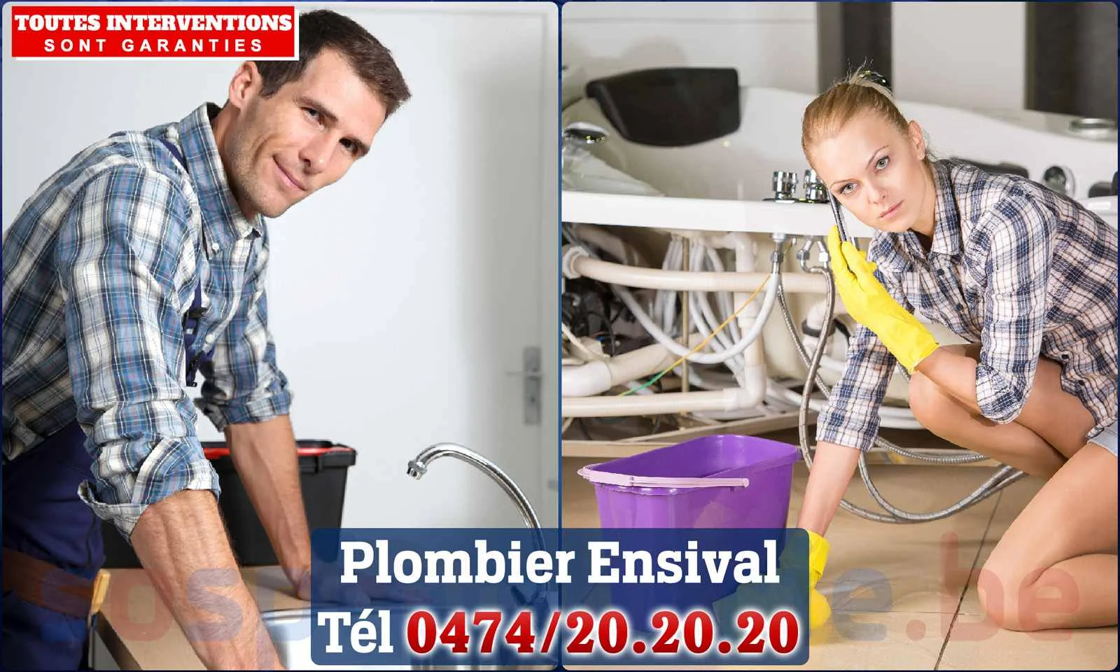 SOS Plomberie - Plombier Ensival pour installation et
                    réparation