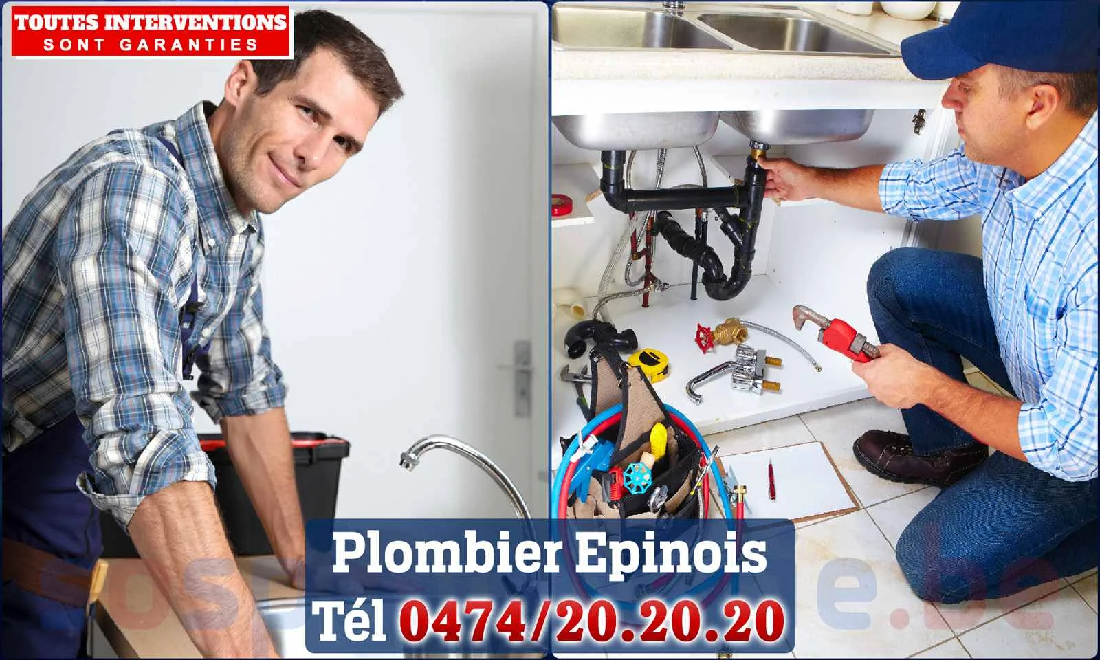 SOS Plomberie - Plombier Épinois pour installation et
                    réparation