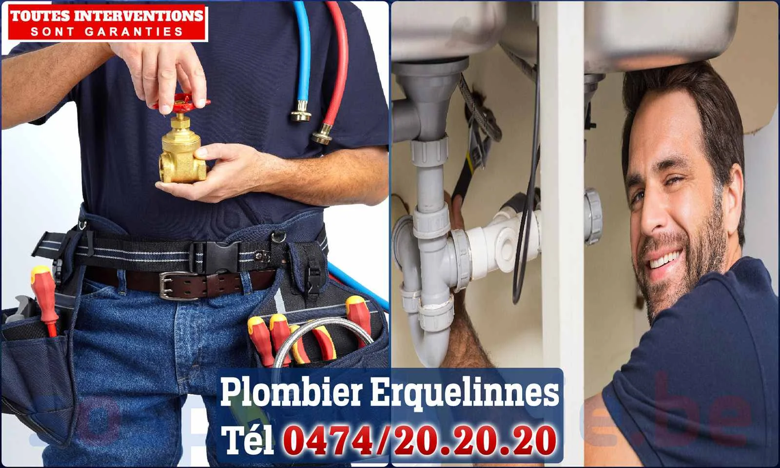 SOS Plomberie - Plombier Erquelinnes pour installation et réparation