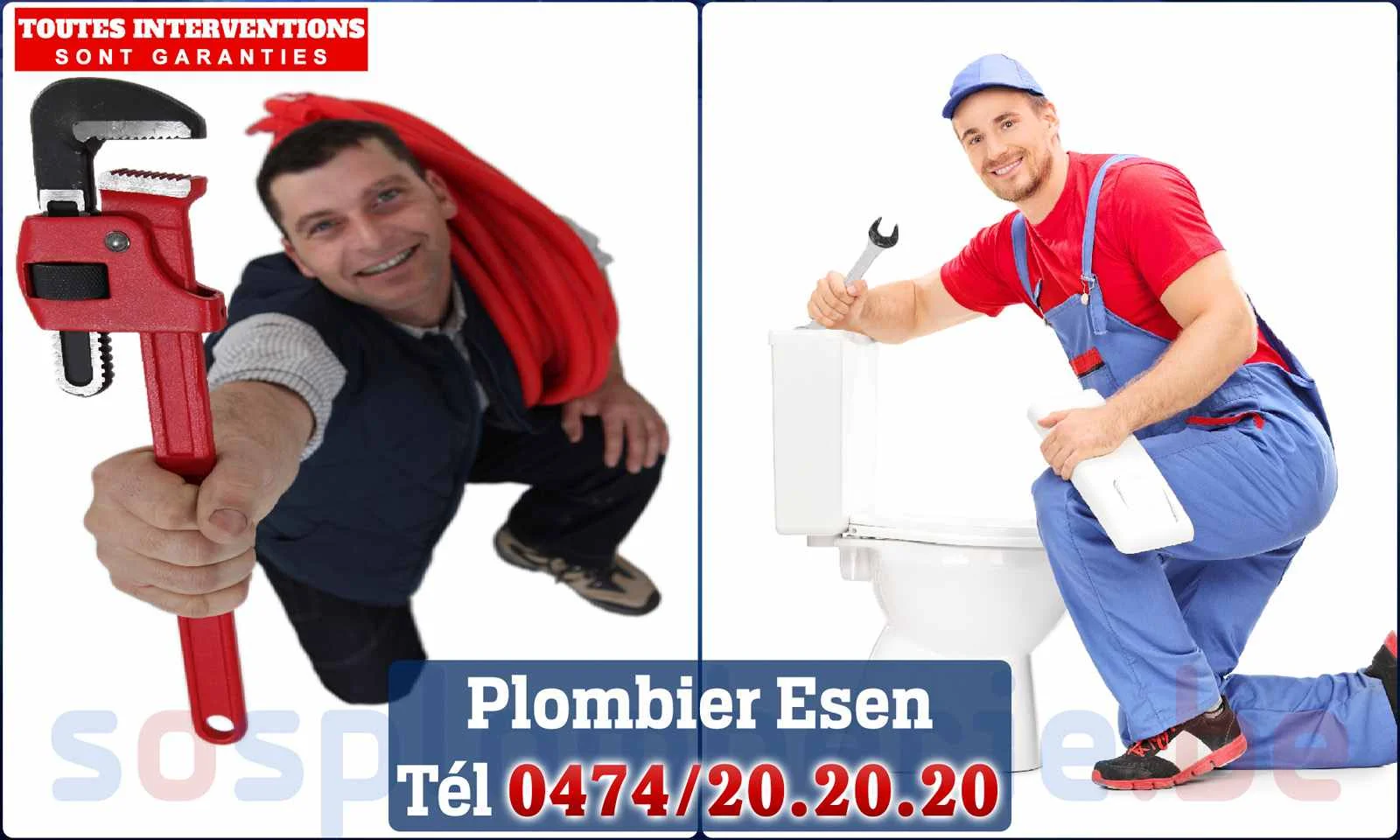 SOS Plomberie - Plombier Esen pour installation et
                    réparation