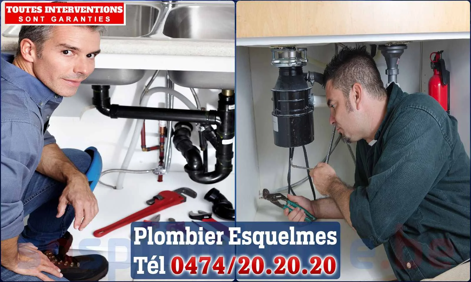 SOS Plomberie - Plombier Esquelmes pour installation et
                    réparation