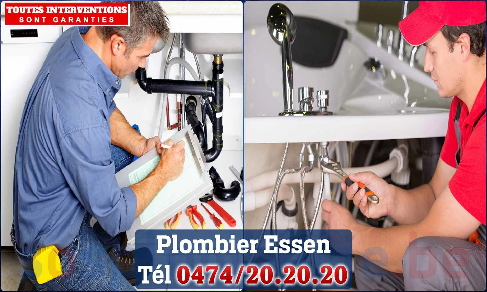 SOS Plomberie - Plombier Essen pour installation et réparation