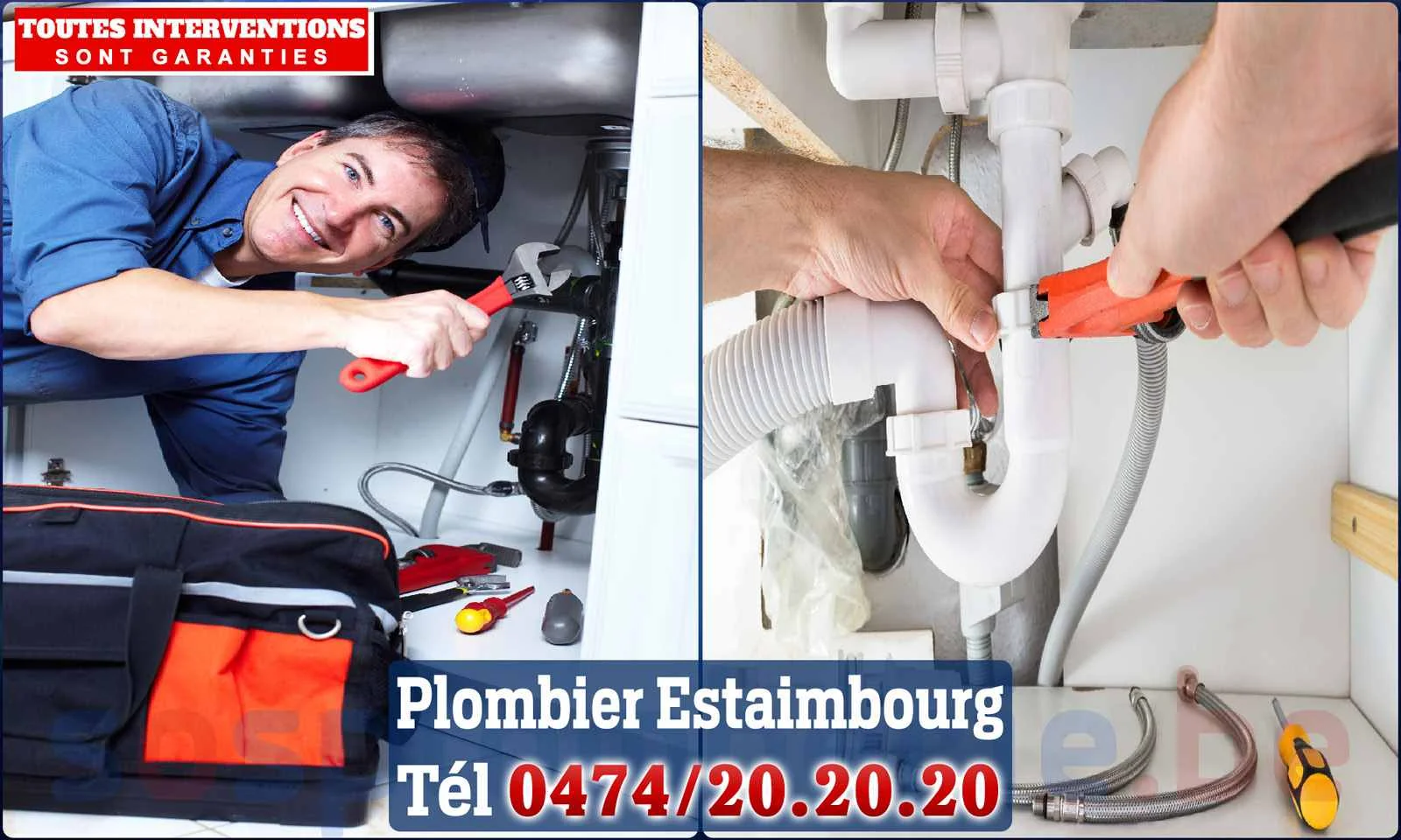 SOS Plomberie - Plombier Estaimbourg pour installation et
                    réparation