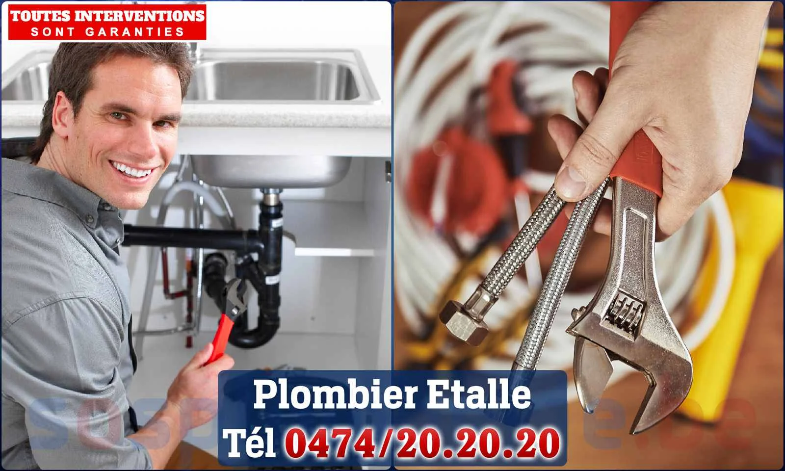 SOS Plomberie - Plombier Étalle pour installation et réparation