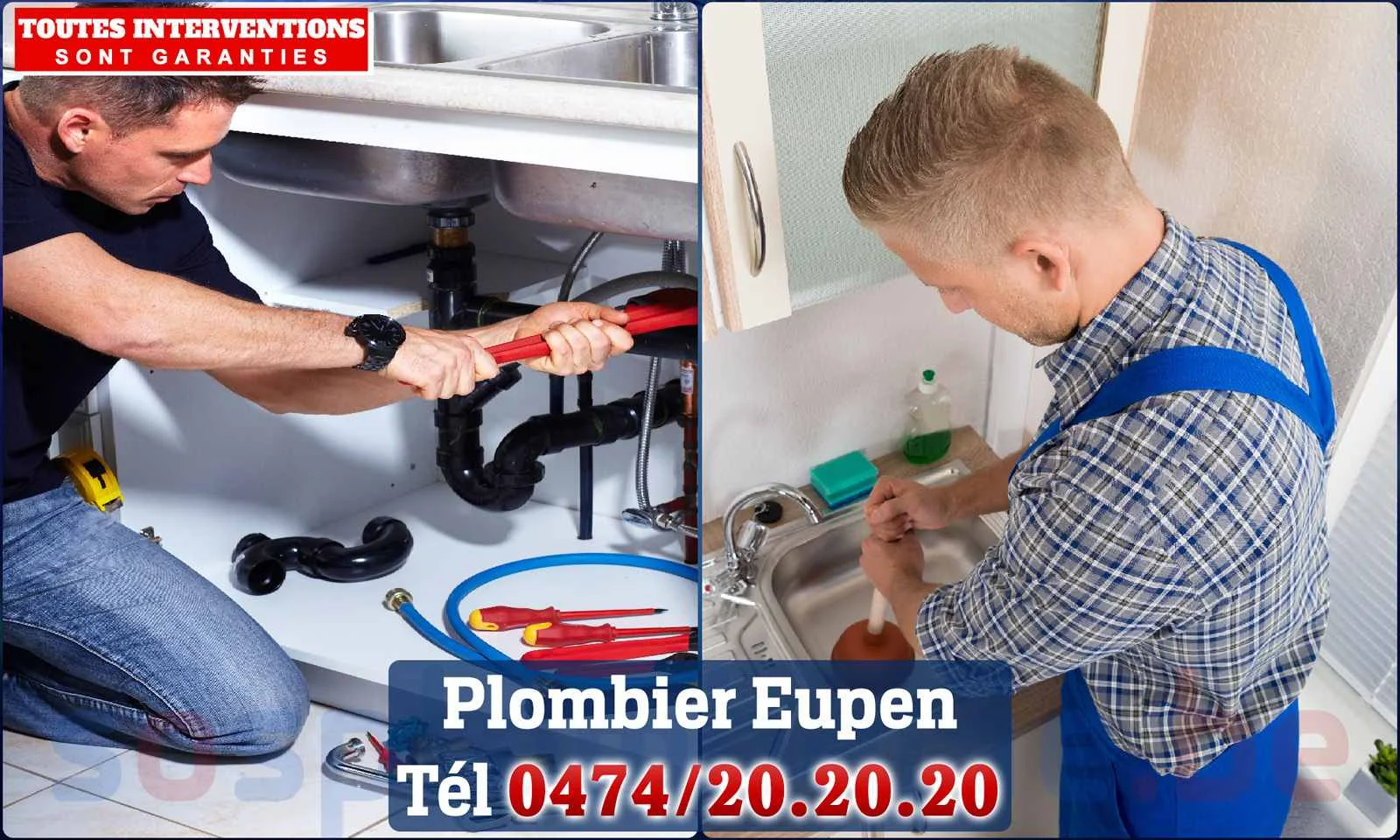 SOS Plomberie - Plombier Eupen pour installation et réparation