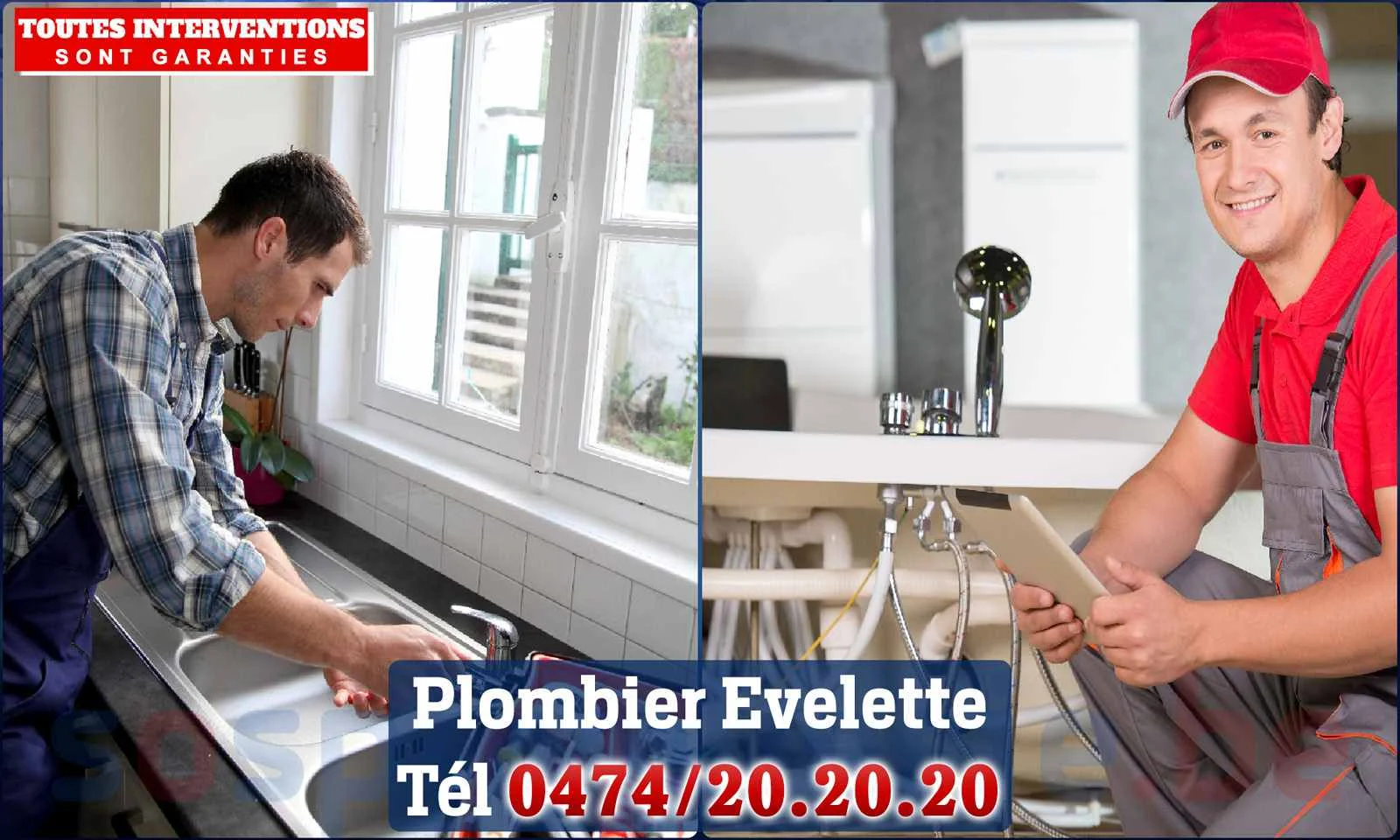 SOS Plomberie - Plombier Évelette pour installation et
                    réparation