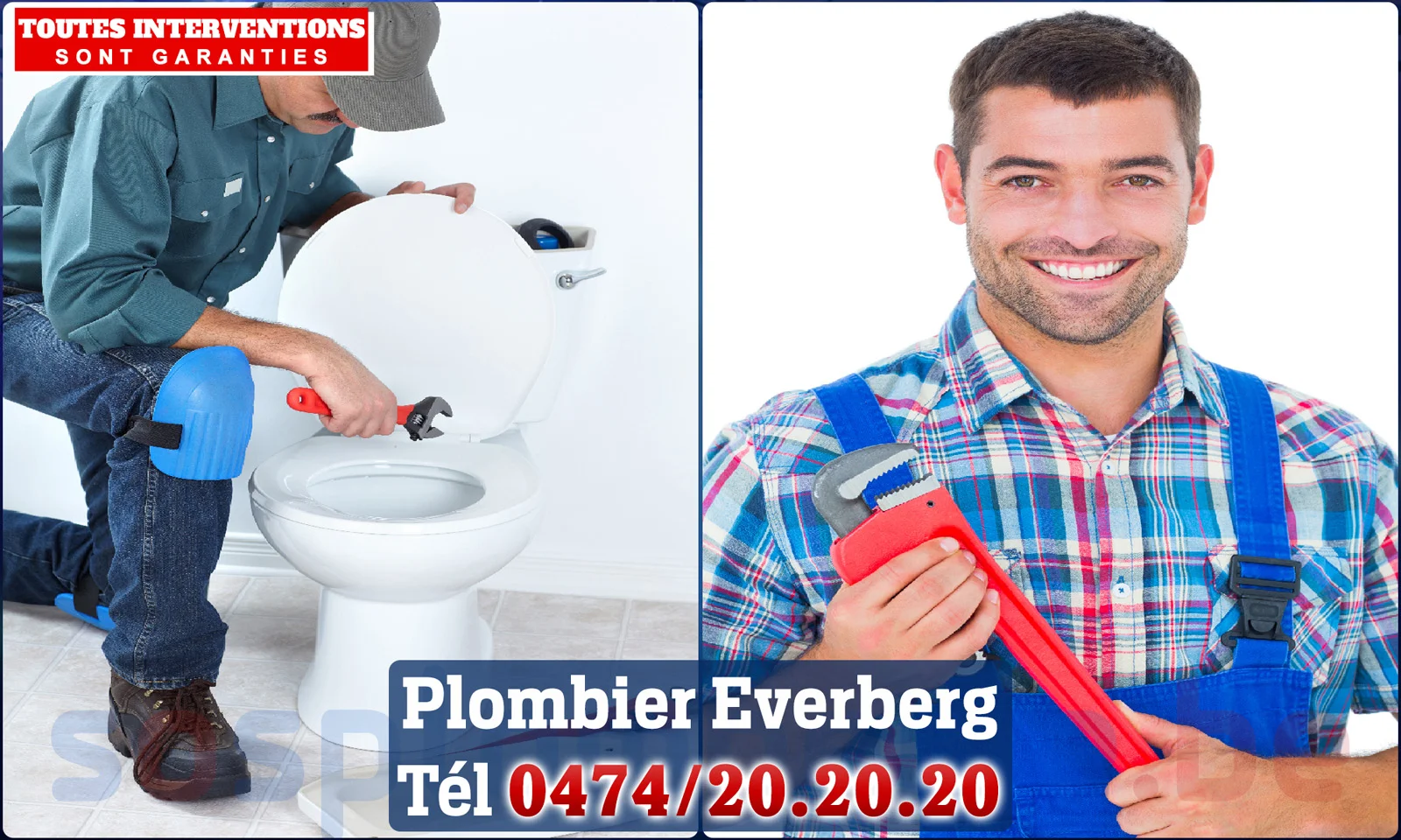 SOS Plomberie - Plombier Everberg pour installation et
                    réparation