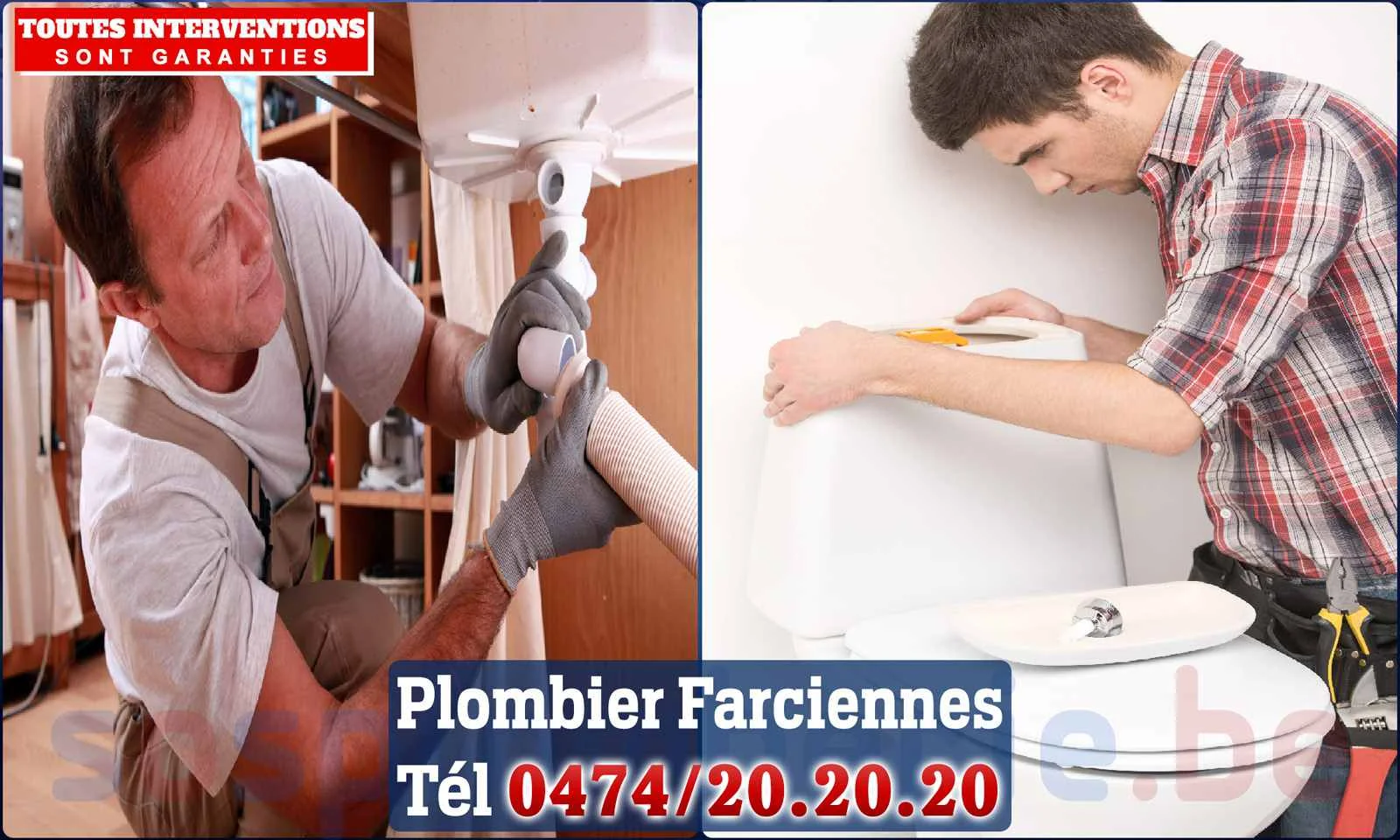 SOS Plomberie - Plombier Farciennes pour installation et réparation
