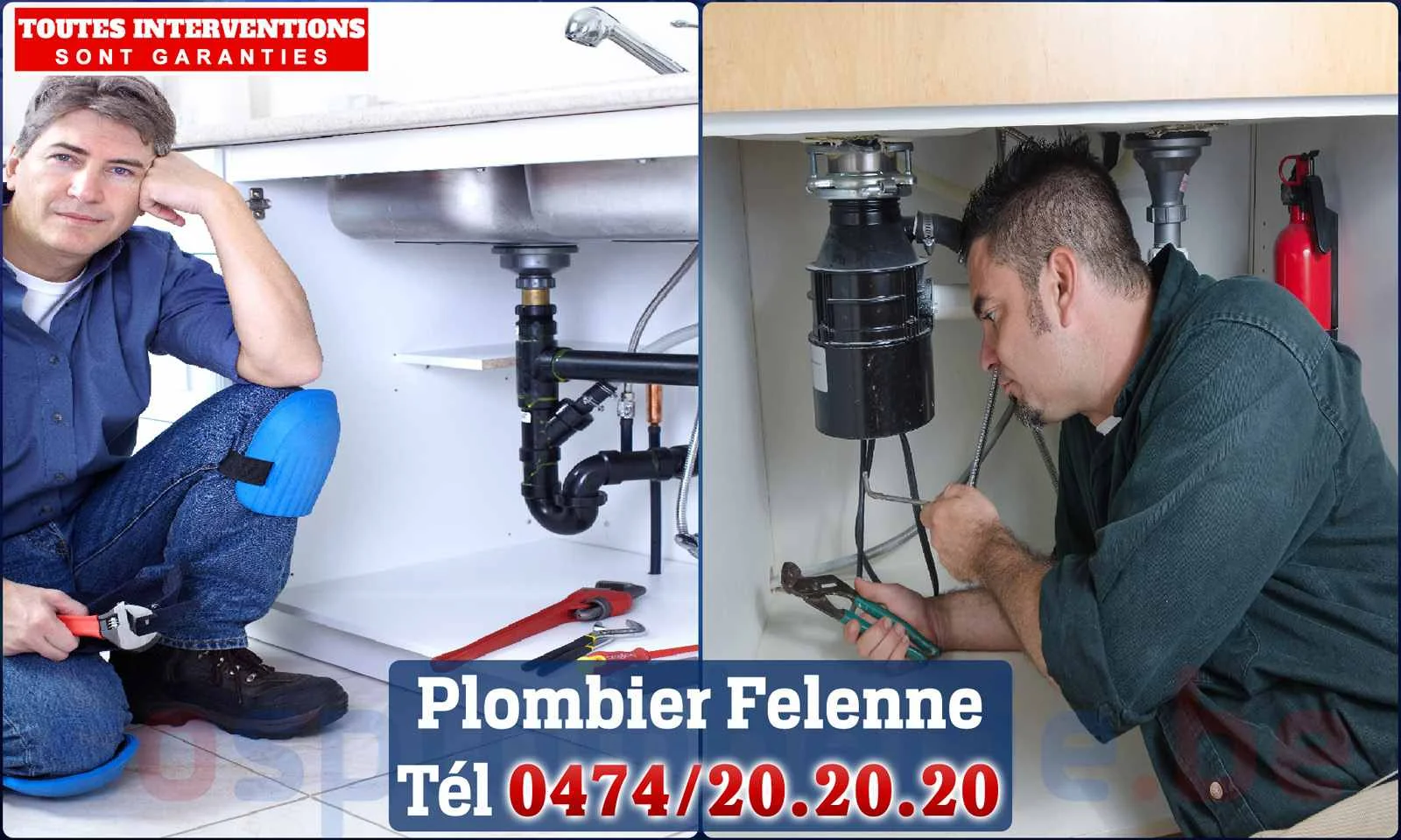 SOS Plomberie - Plombier Felenne pour installation et
                    réparation