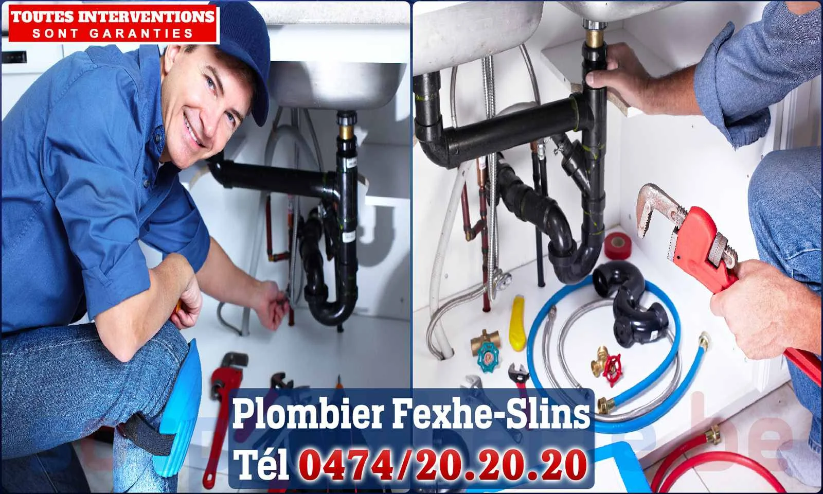 SOS Plomberie - Plombier Fexhe-Slins pour installation et
                    réparation