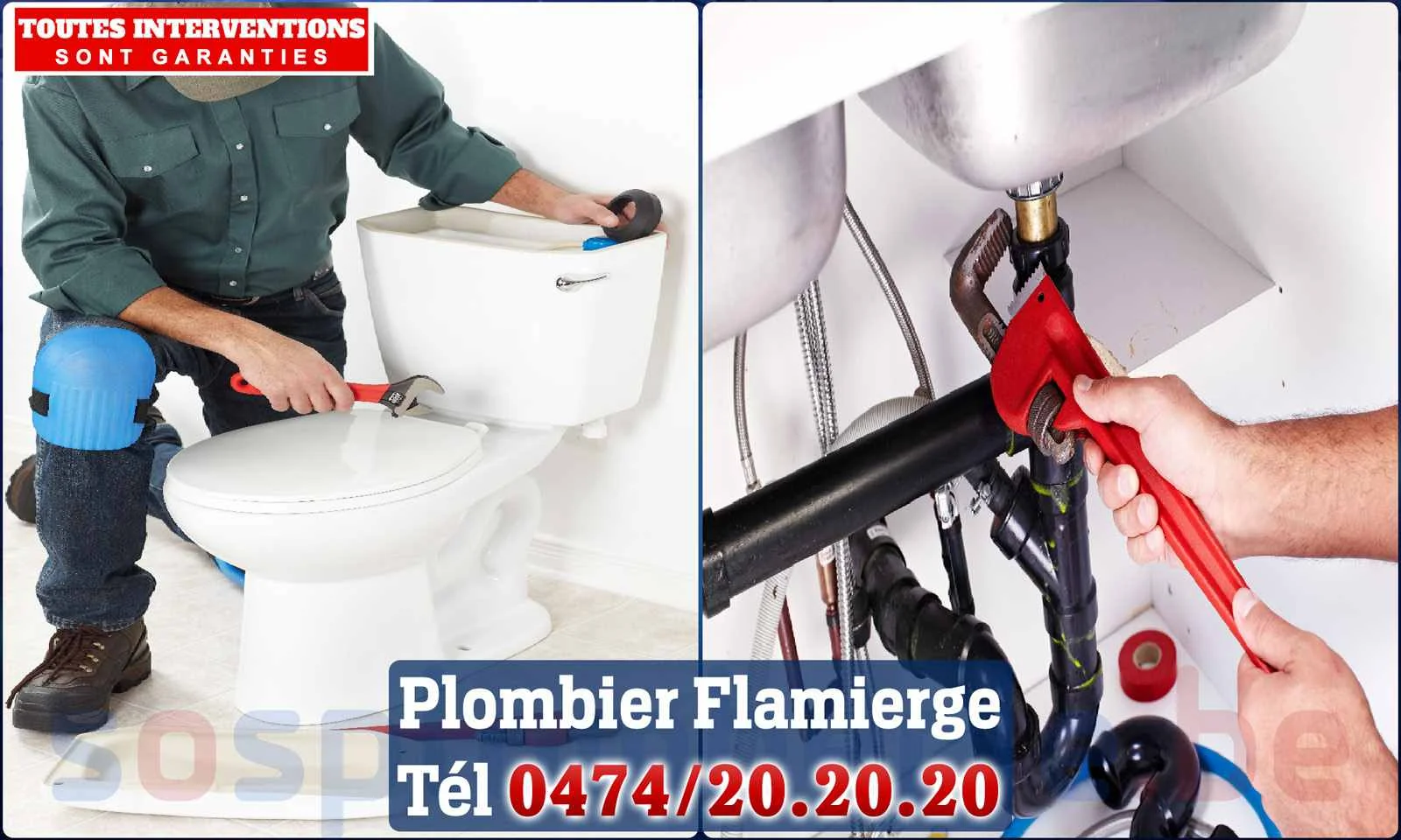 SOS Plomberie - Plombier Flamierge pour installation et
                    réparation