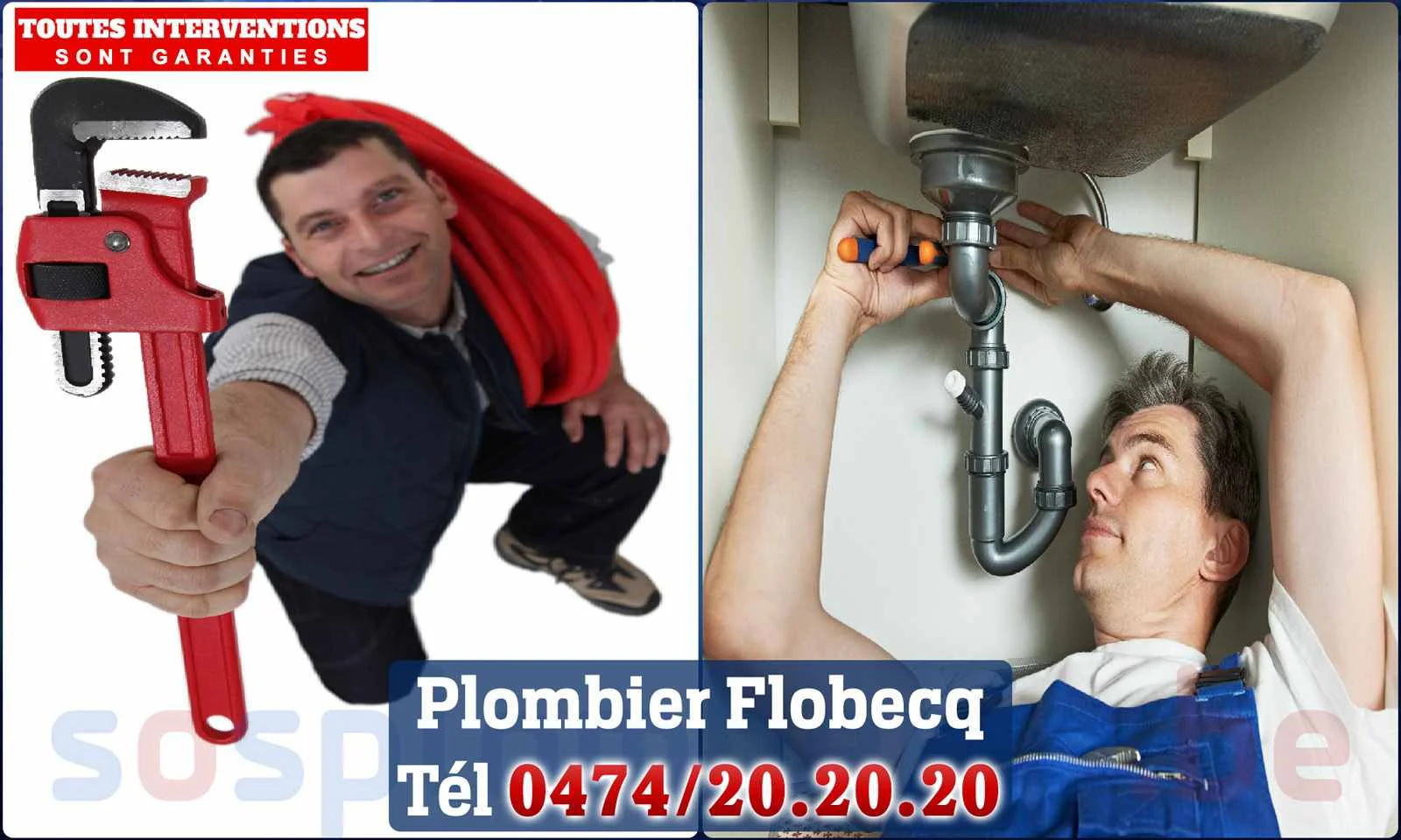 SOS Plomberie - Plombier Flobecq pour installation et réparation