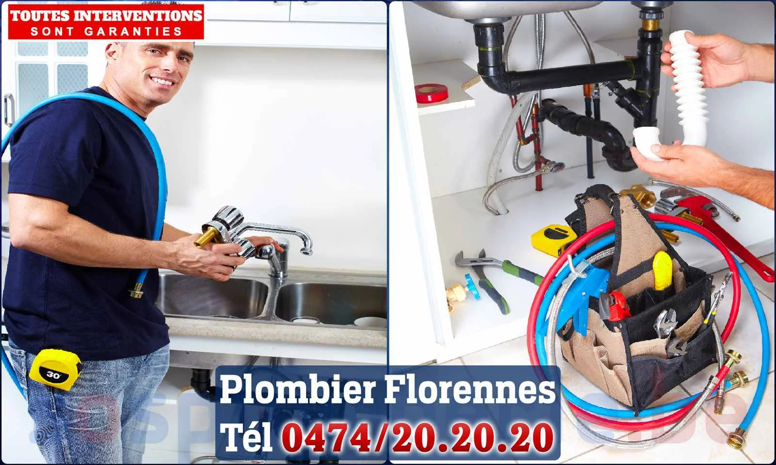 SOS Plomberie - Plombier Florennes pour installation et réparation