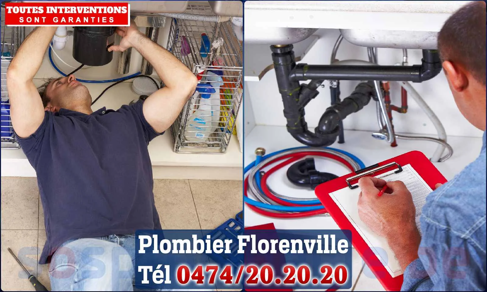 SOS Plomberie - Plombier Florenville pour installation et réparation
