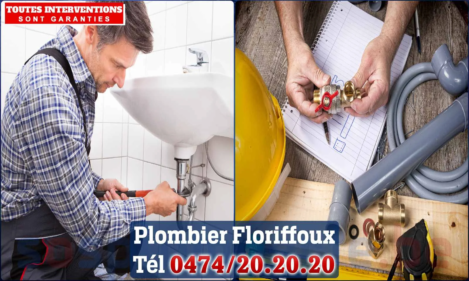 SOS Plomberie - Plombier Floriffoux pour installation et
                    réparation